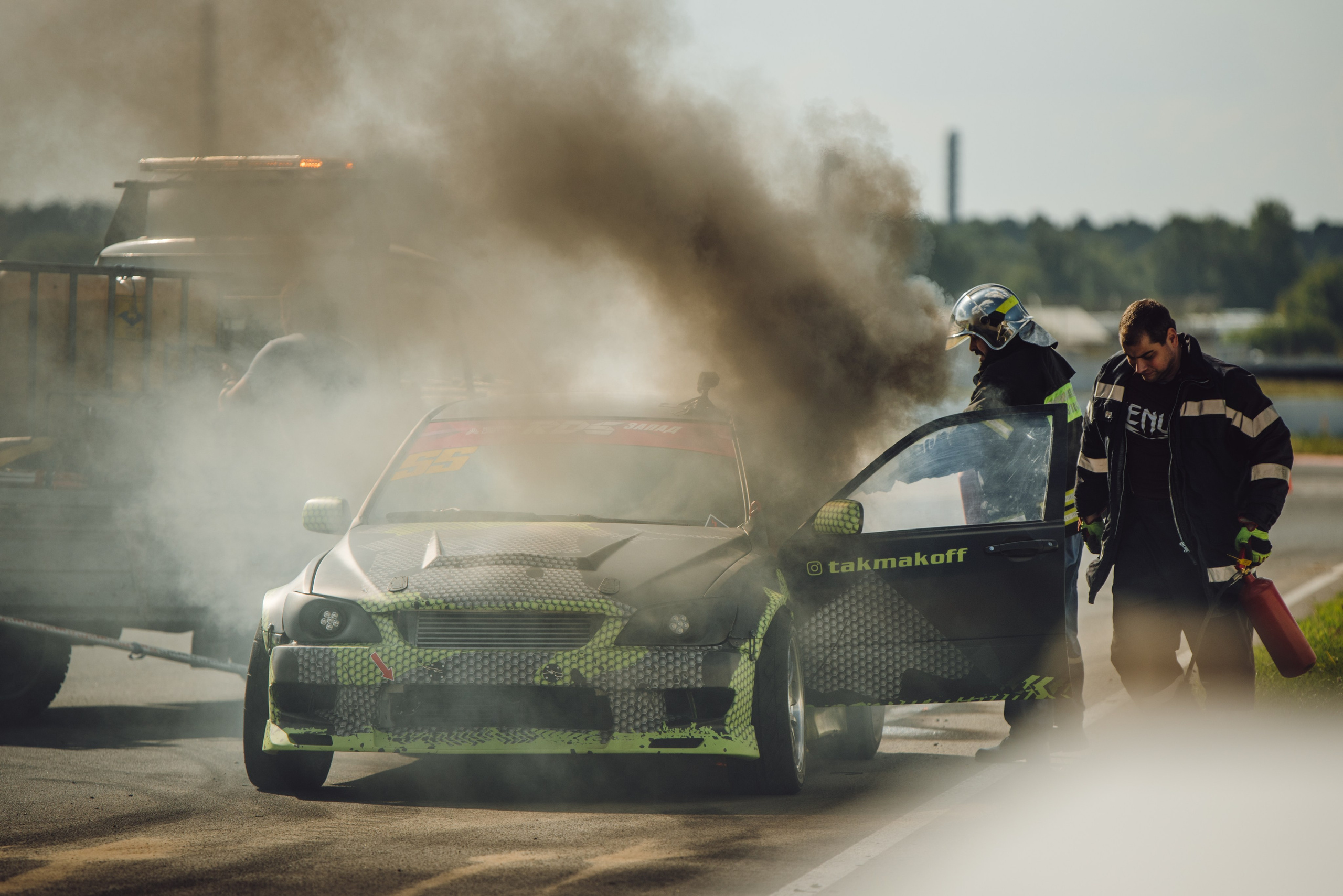 Rds запад ADM Raceway. DeLorein