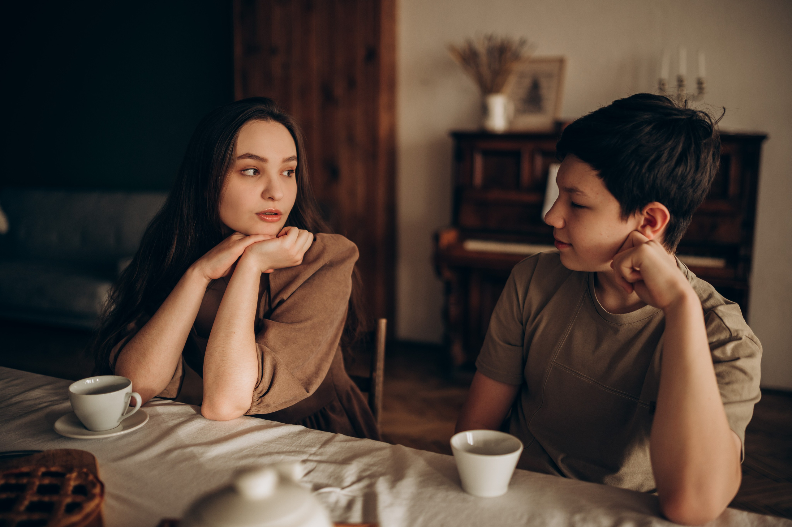 Уютная семейная съёмка в студии. Семейный фотограф в Домодедово и Москве Елена Пичугина