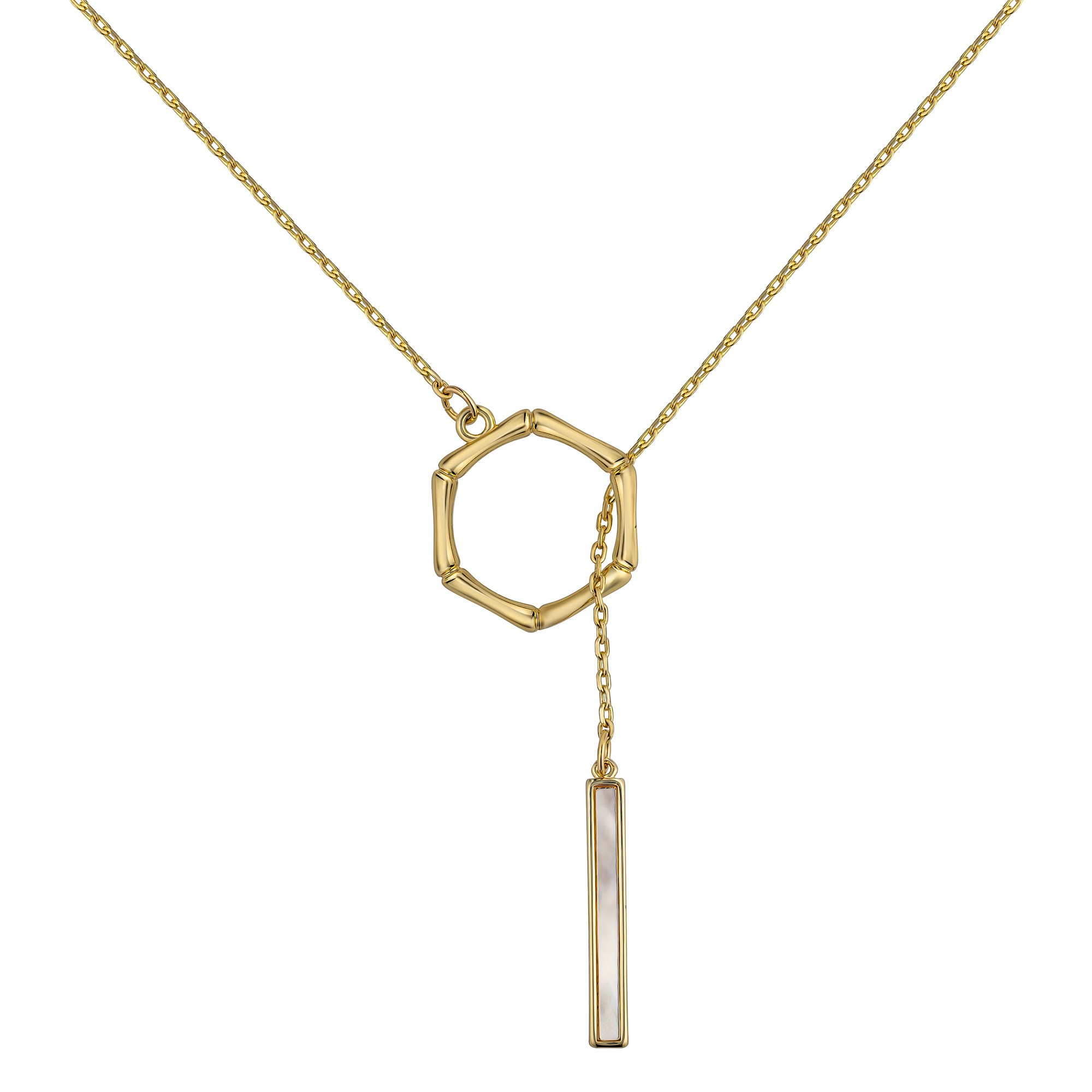 Золотая подвеска с кулоном