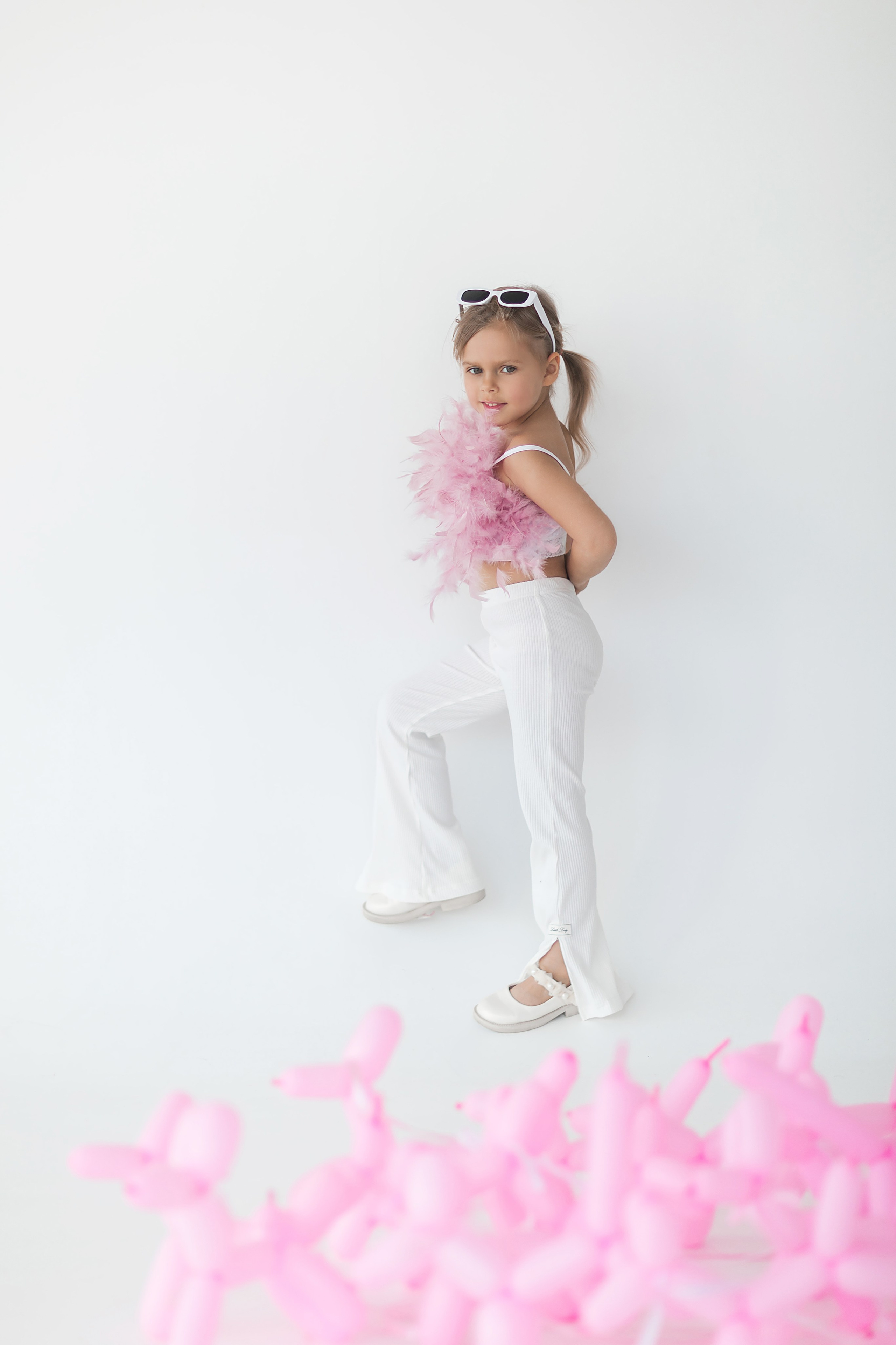 Надувные собачки. Семейный и детский фотограф Краснодар Валерия Власенко