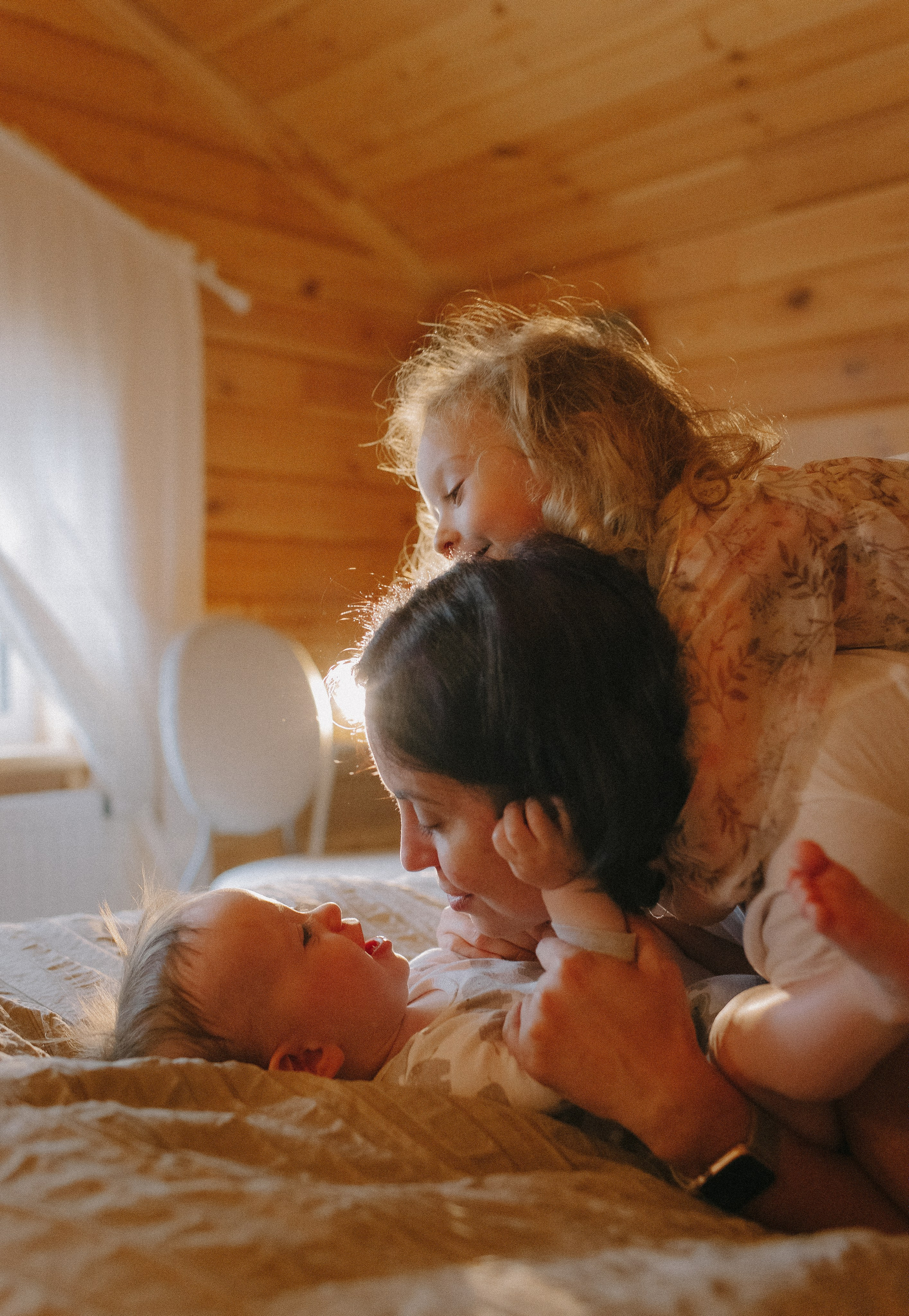 Катя и дети. Семейный домашний фотограф Москва Зеленоград Настя Маркова
