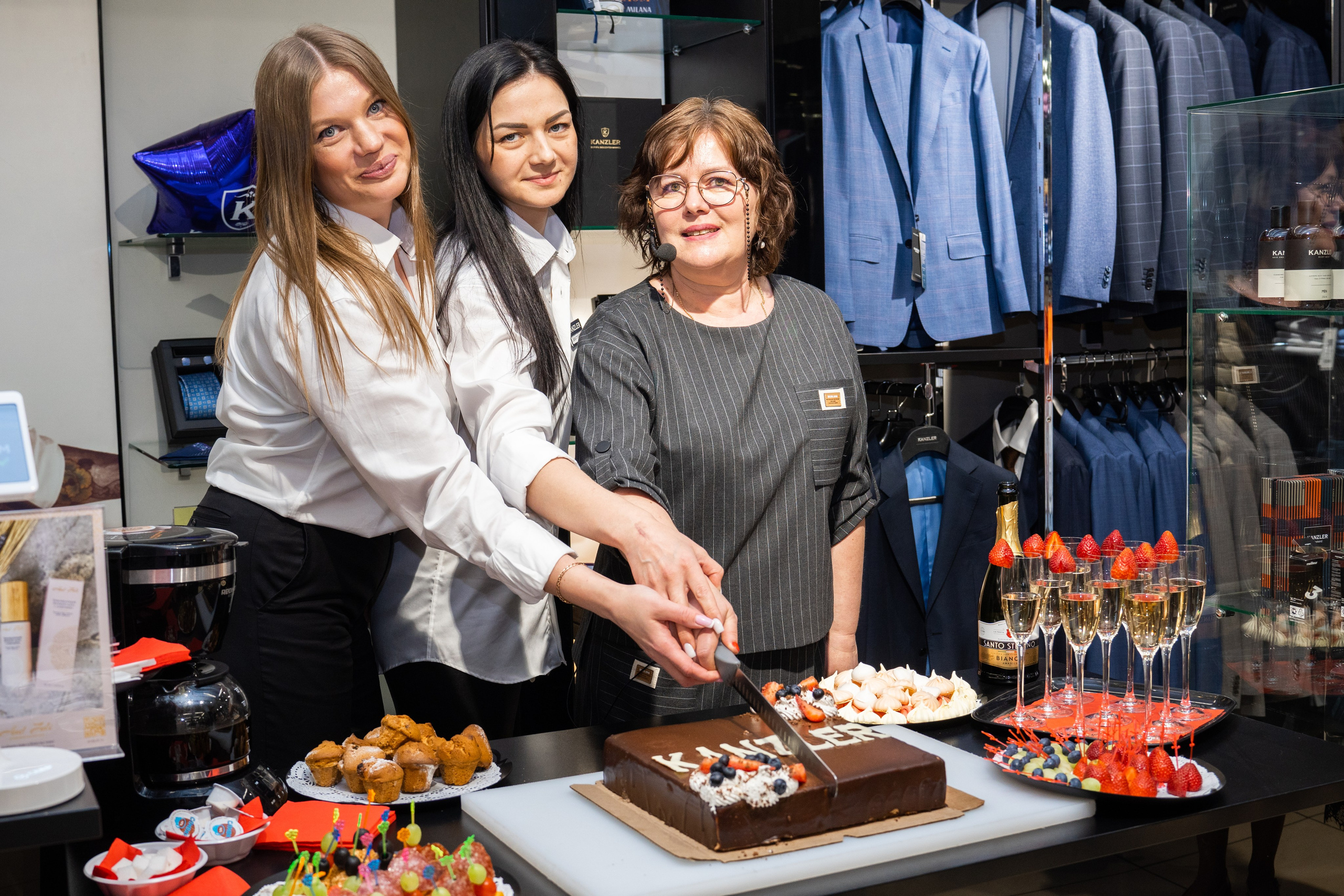 День рождения магазина одежды Kanzler. Фотограф София Александрова