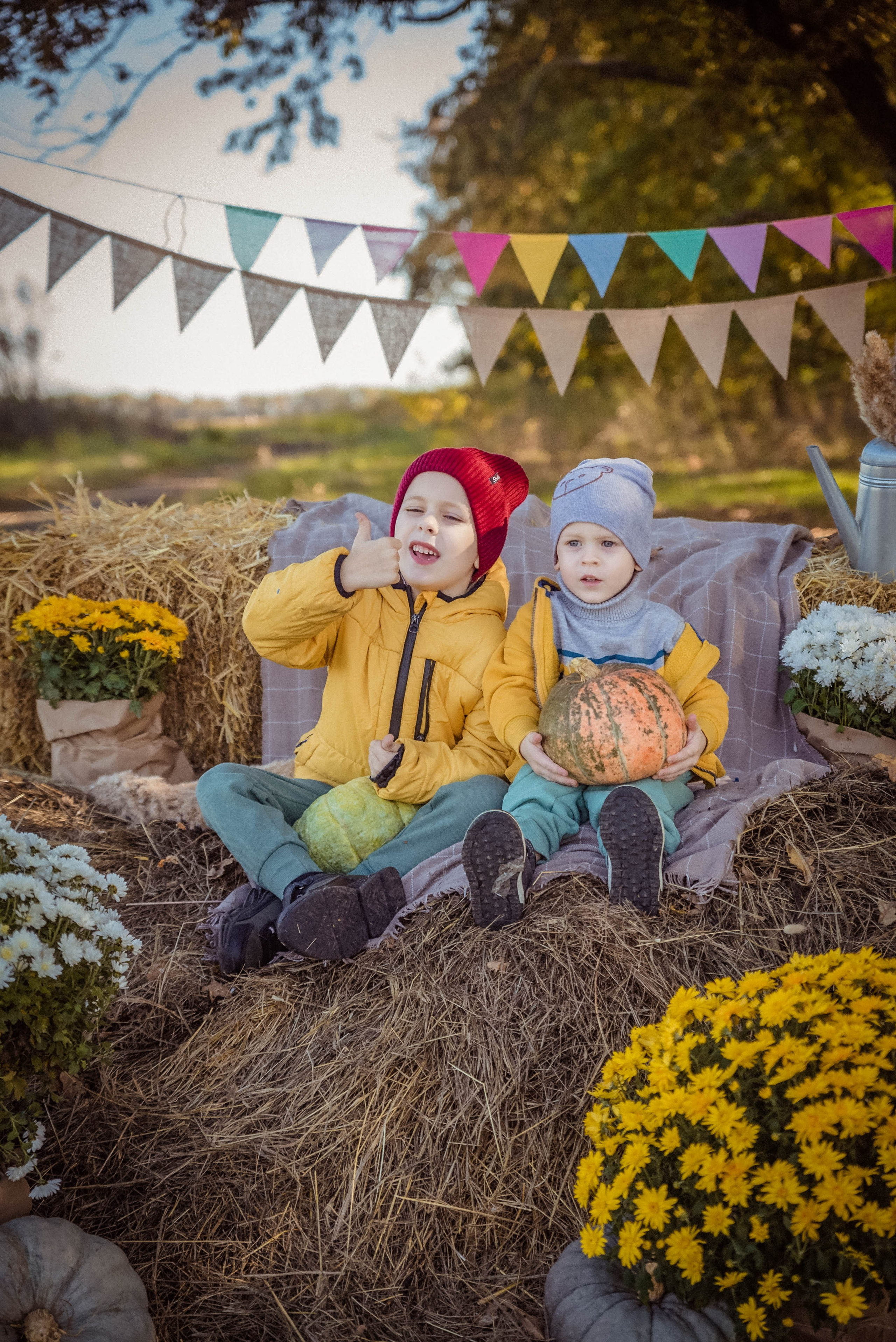Фото день с тыквами. Семейный Фотограф в Краснодаре и крае
