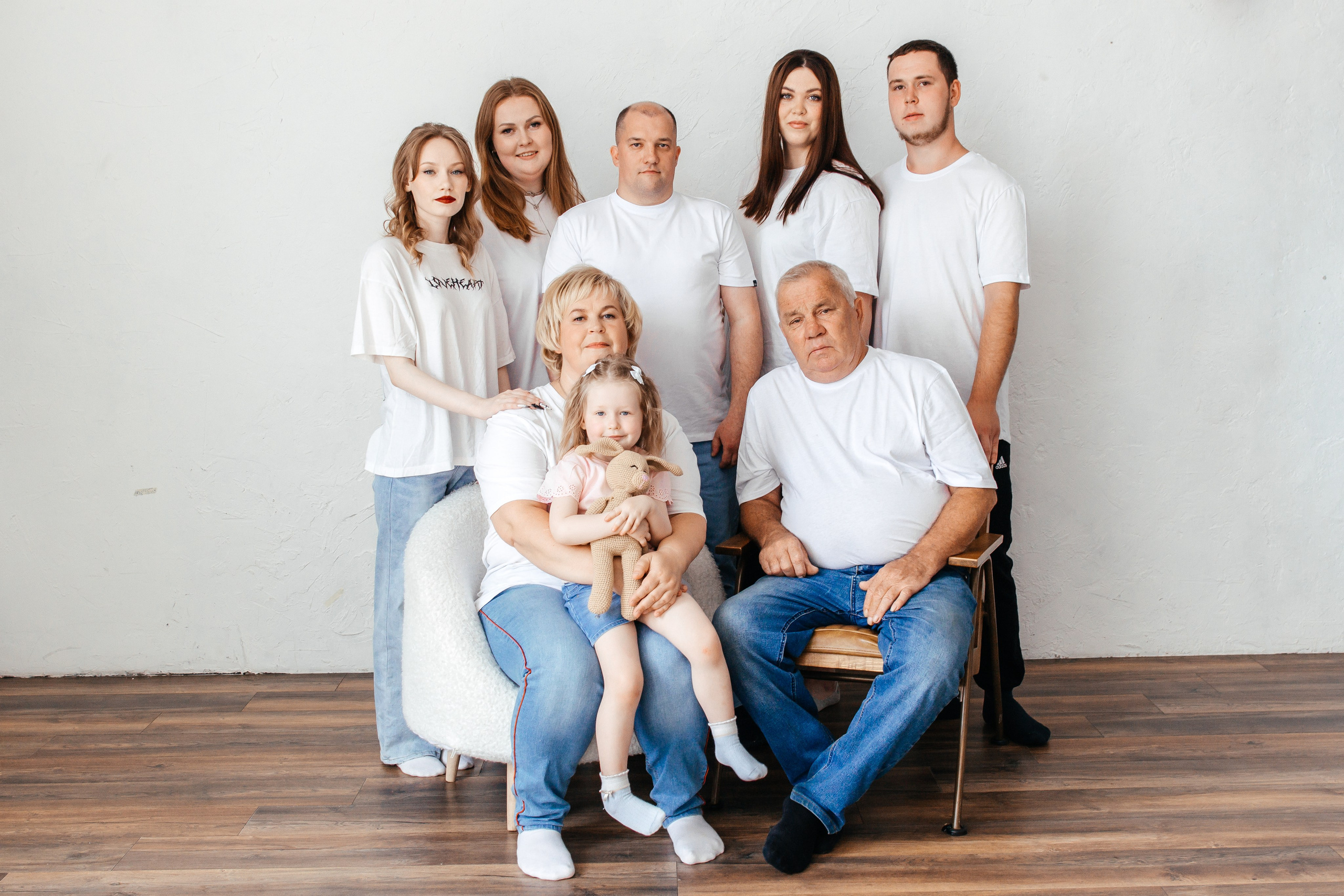 Семья 8 человек. Фотограф в Шатуре Оксана Осьмакова