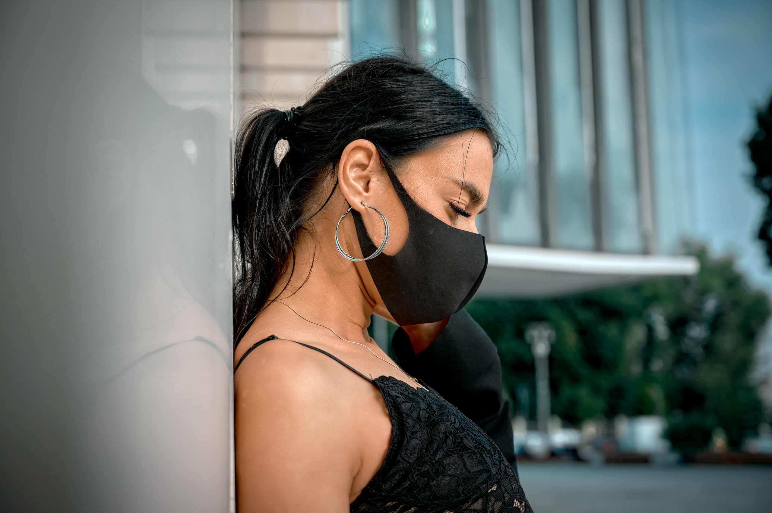 Черноснежка в парке Зарядье. Спортивный фитнес фотограф Алексей Нестеров