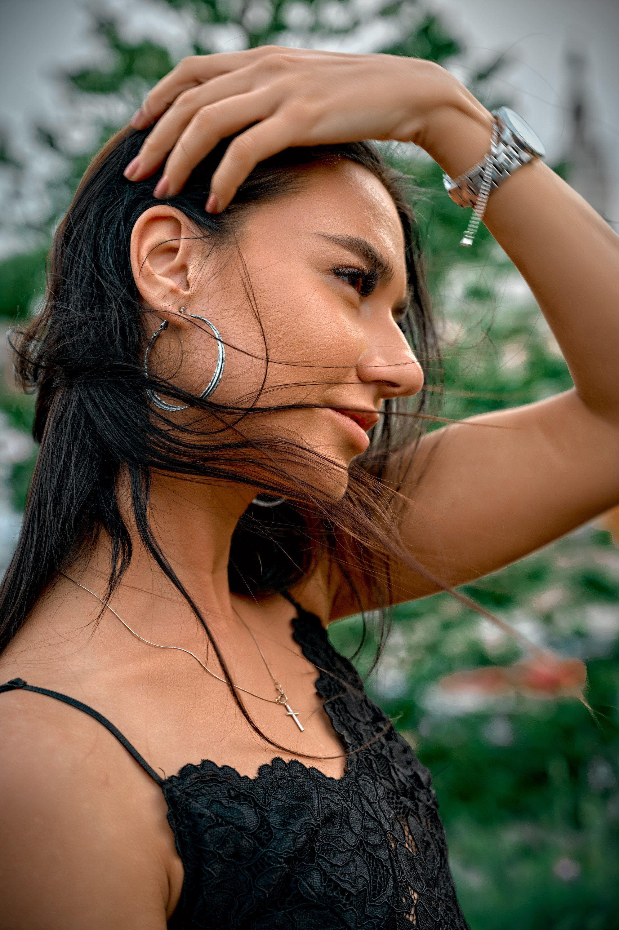 Черноснежка в парке Зарядье. Спортивный фитнес фотограф Алексей Нестеров