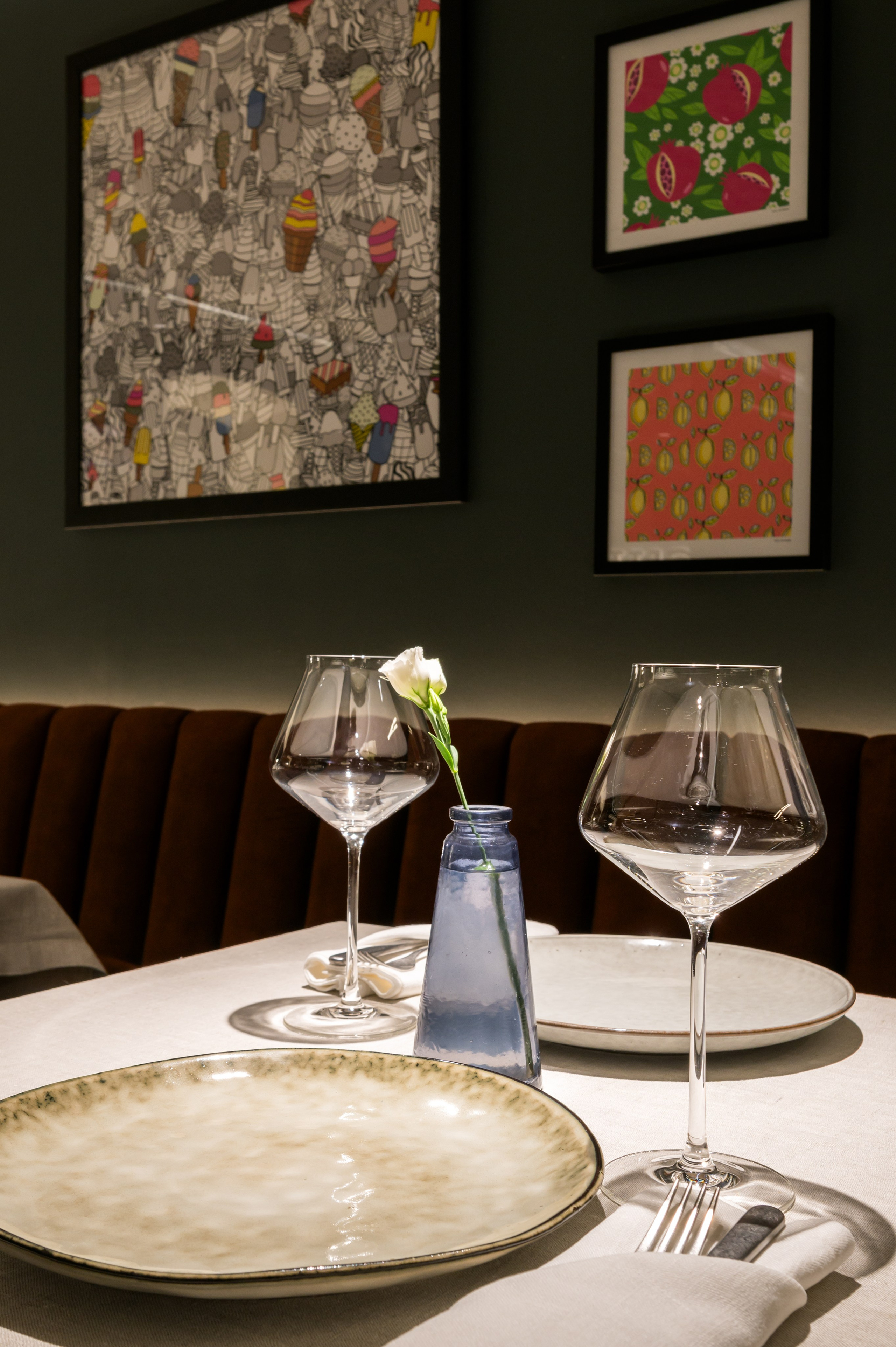 Ресторан. Интерьерный фотограф Мария Дмитриева. Санкт-Петербург