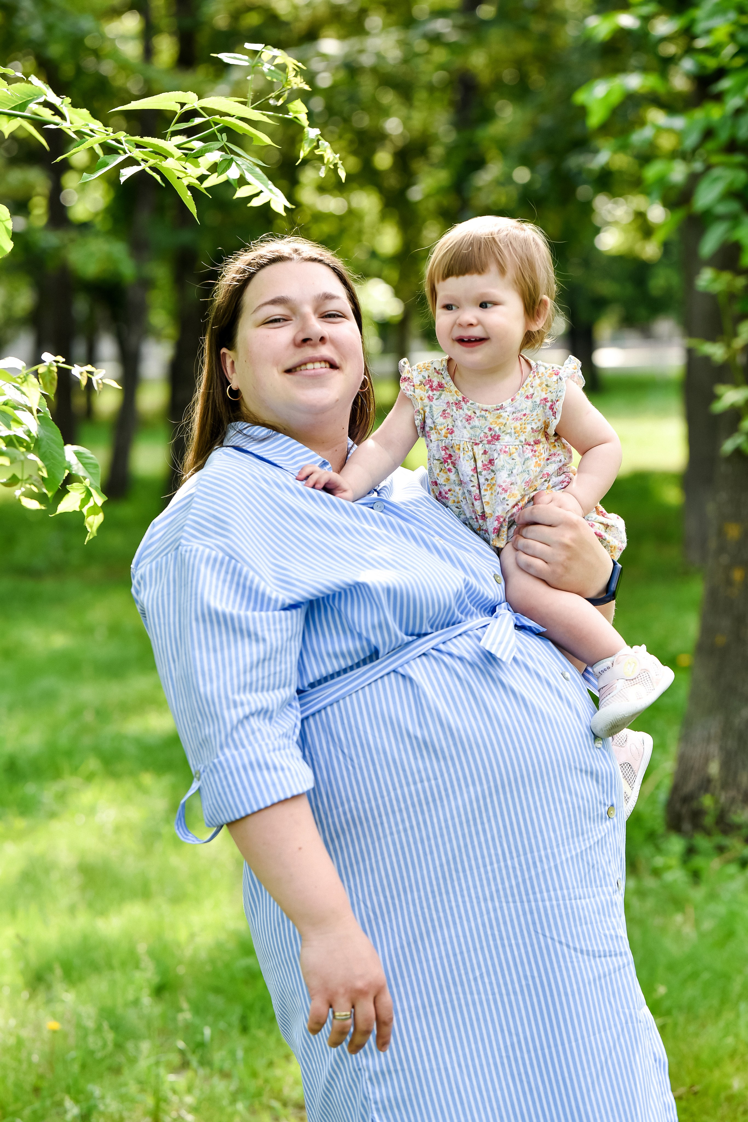 Семья Натальи, Сергея и Машеньки