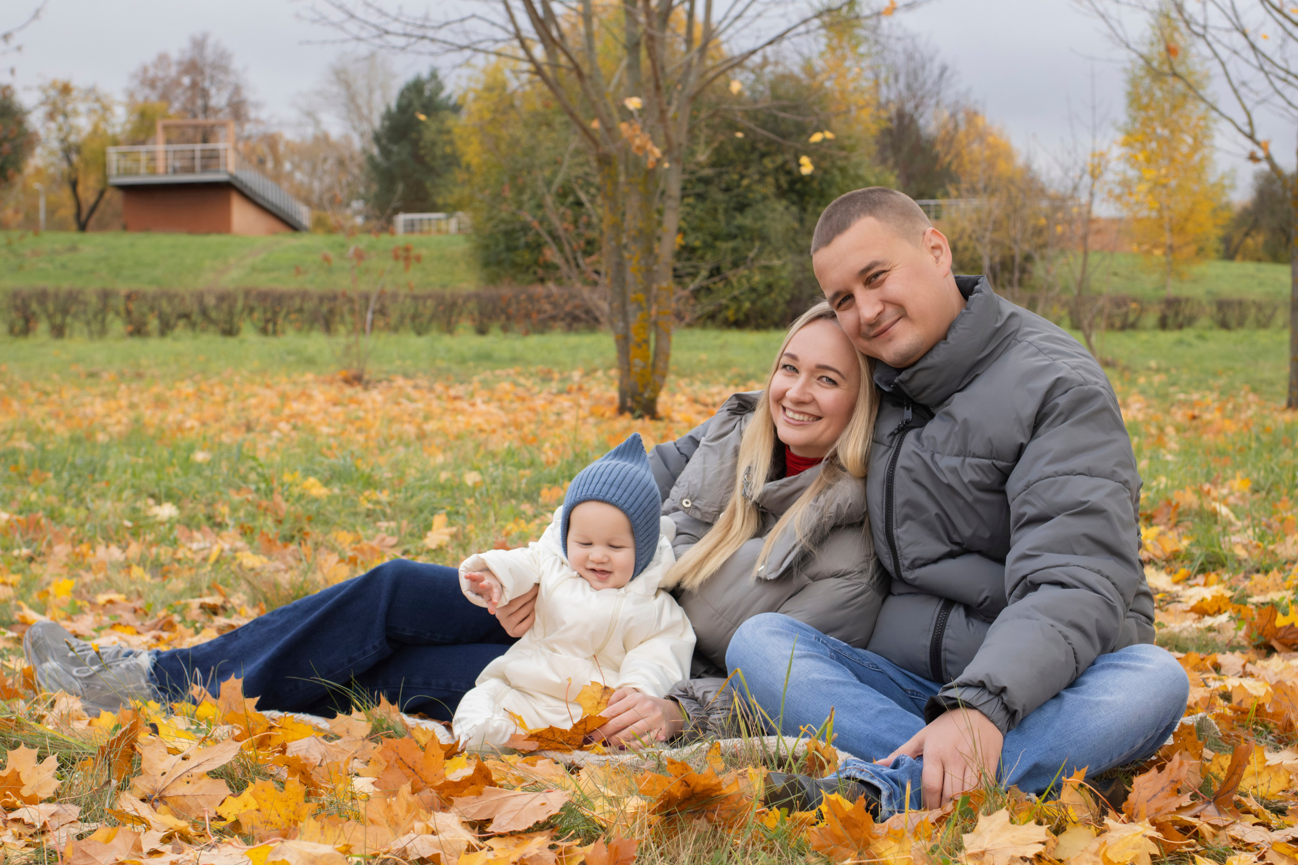Мирон и родители. Фотограф в Москве Киселева Екатерина