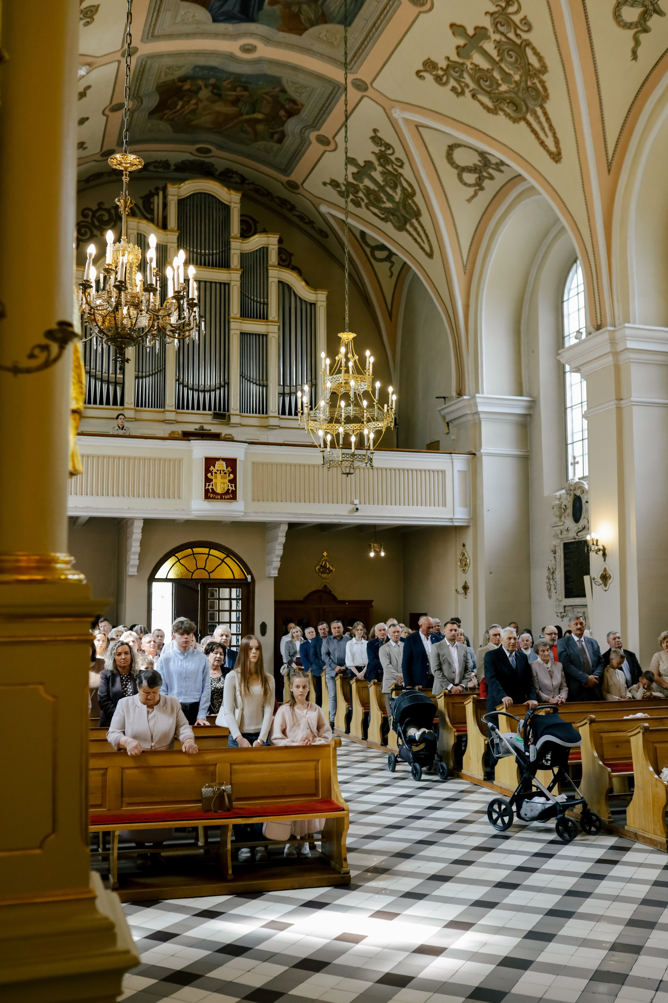Крещение Вероники. Свадебный и семейный фотограф в Варшаве