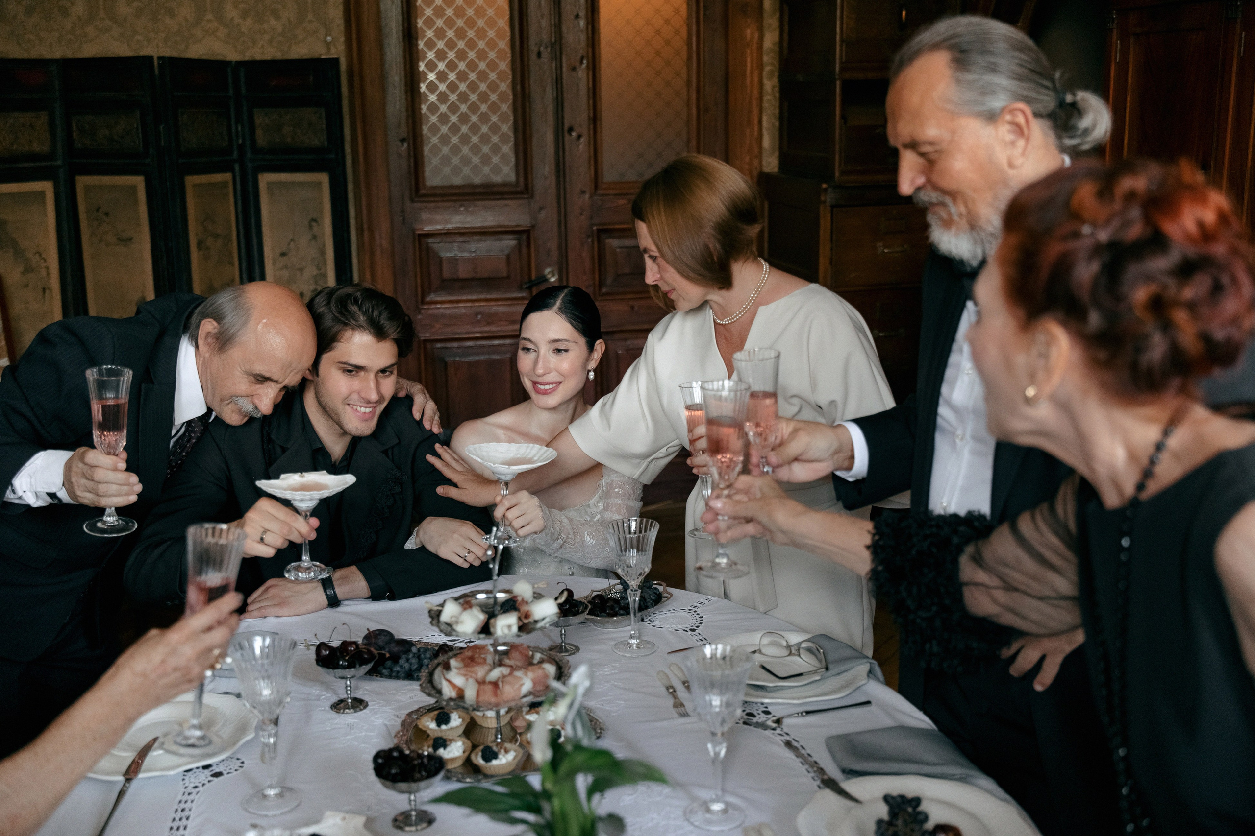 Винтажная история Полины и Дмитрия. Свадебный фотограф Москва