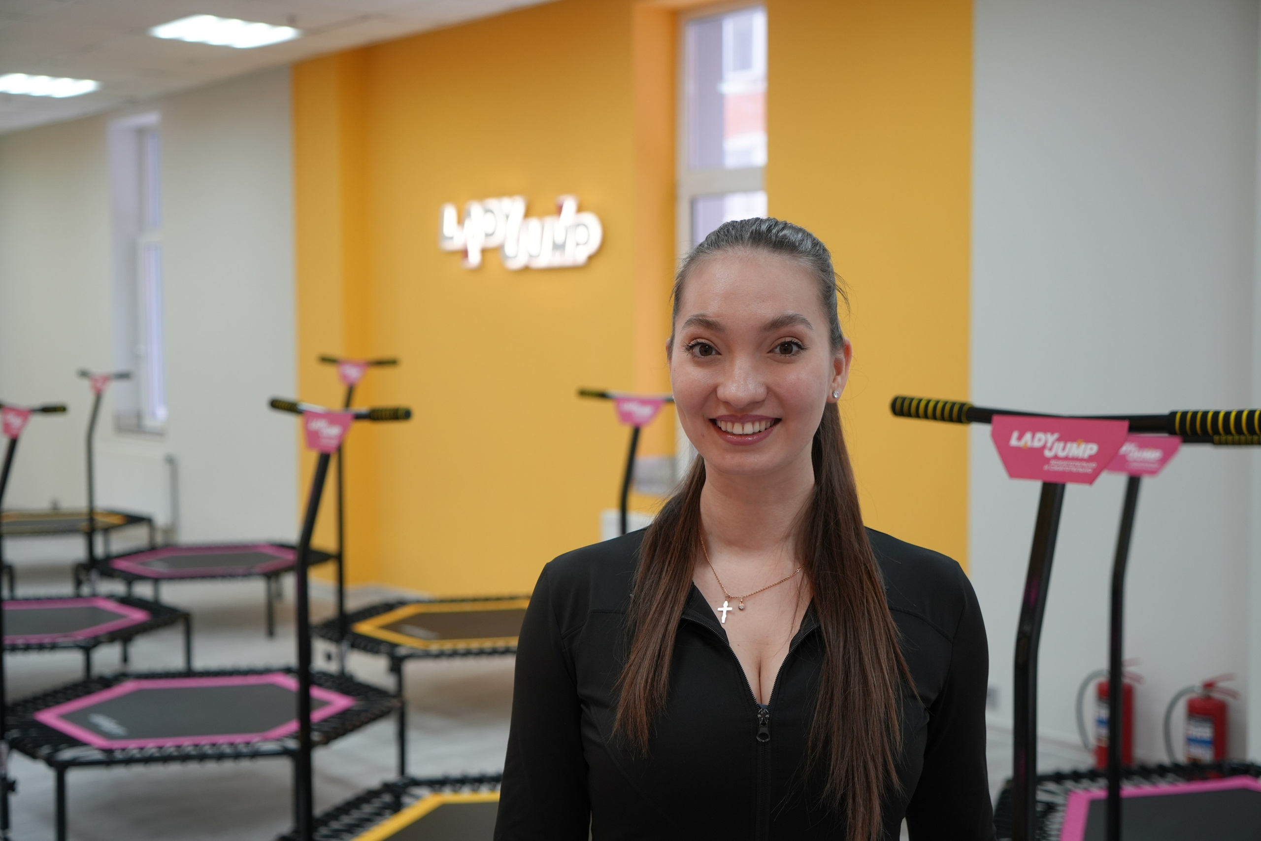 Открытие батутного центра «Lady Jump». Видеограф и Фотограф в Москве