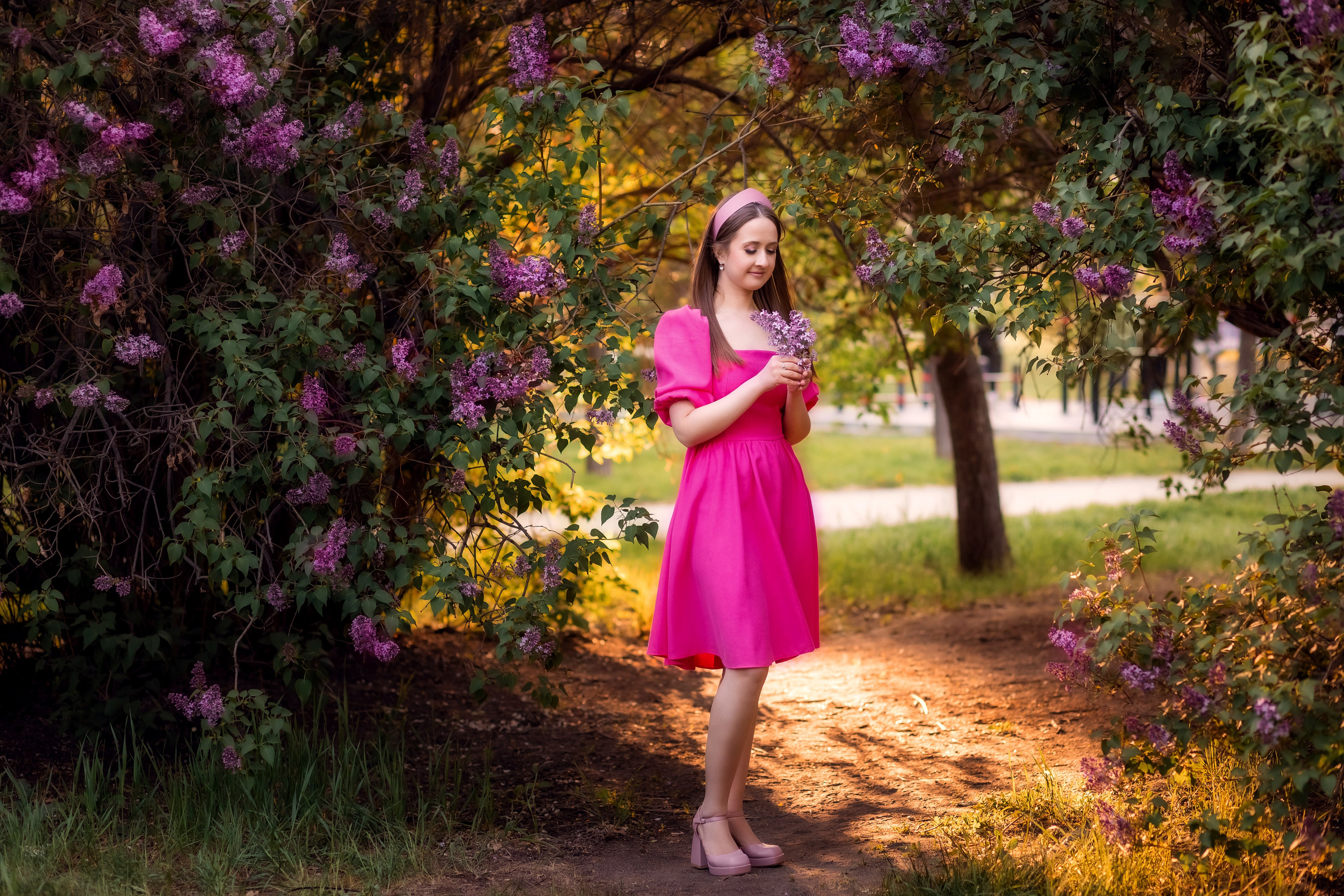 Алёна. Фотосессия в яблонях. Семейный и детский фотограф в Екатеринбурге Оксана Пипкина