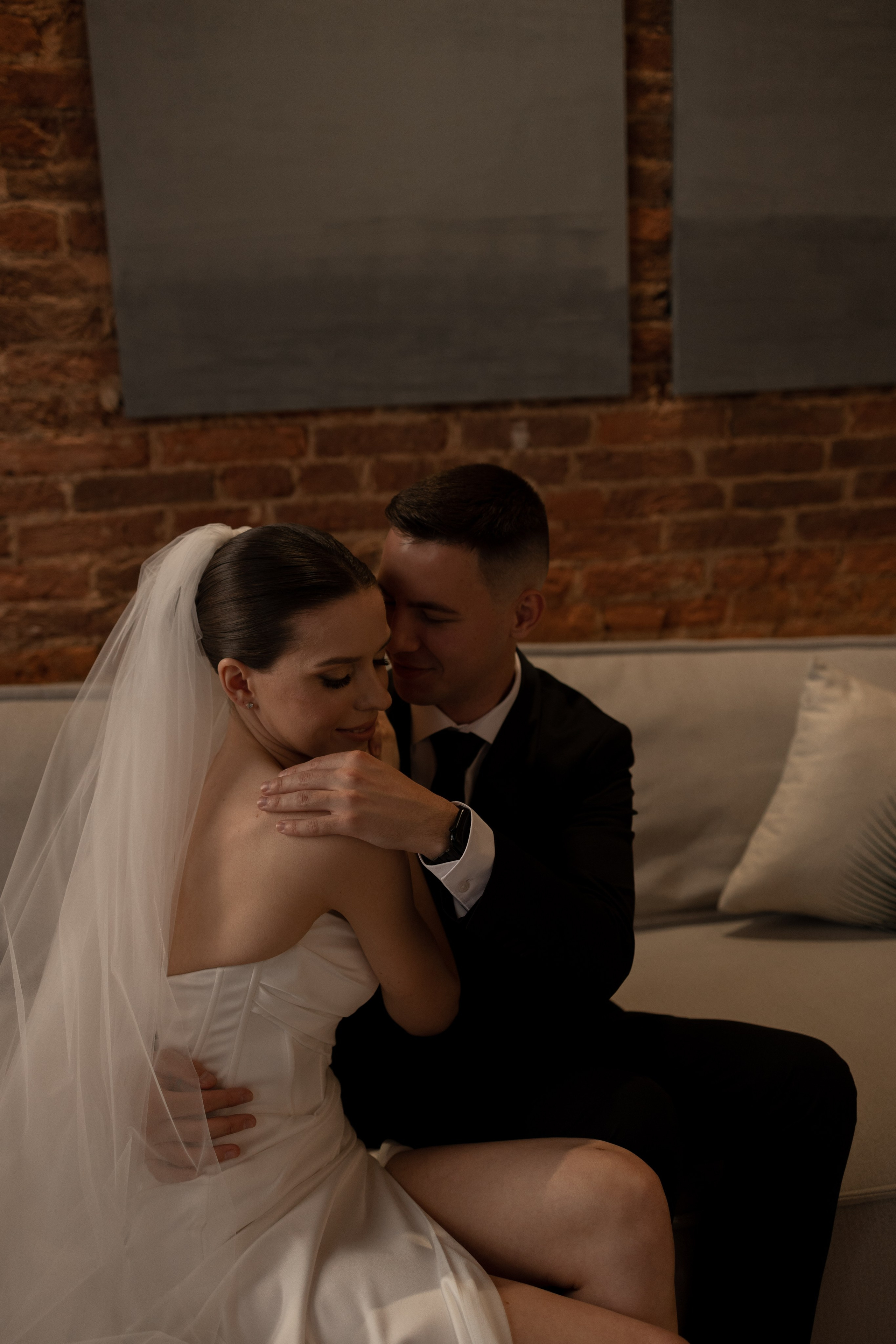 Свадебная фотосессия в студии/отеле. Фотограф в Санкт-Петербурге Шевченко Наталья