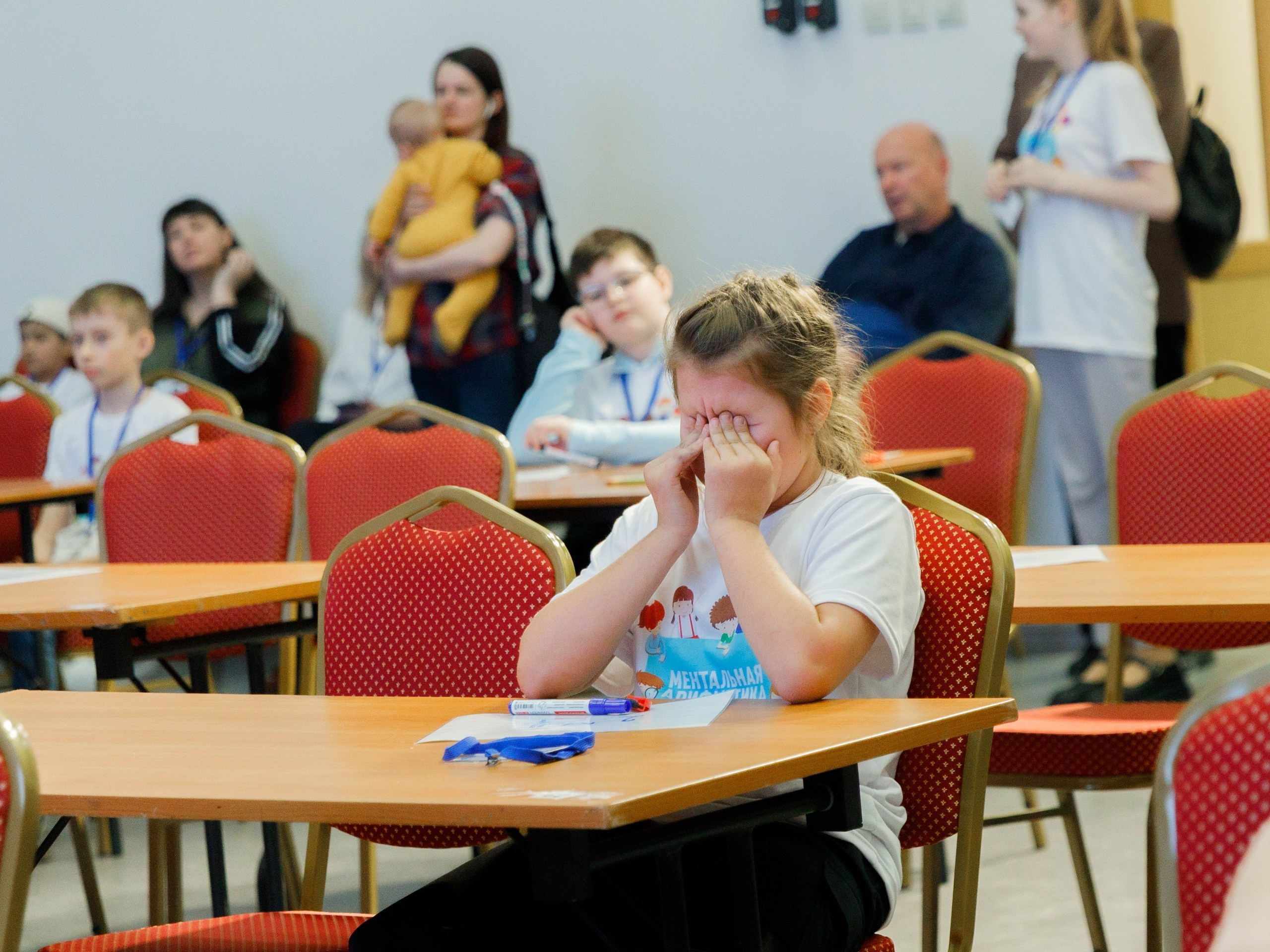 Международный чемпионат по ментальный арифметике. Апрель 2025 г. Репортажный фотограф в Новосибирске Алена Помазунова