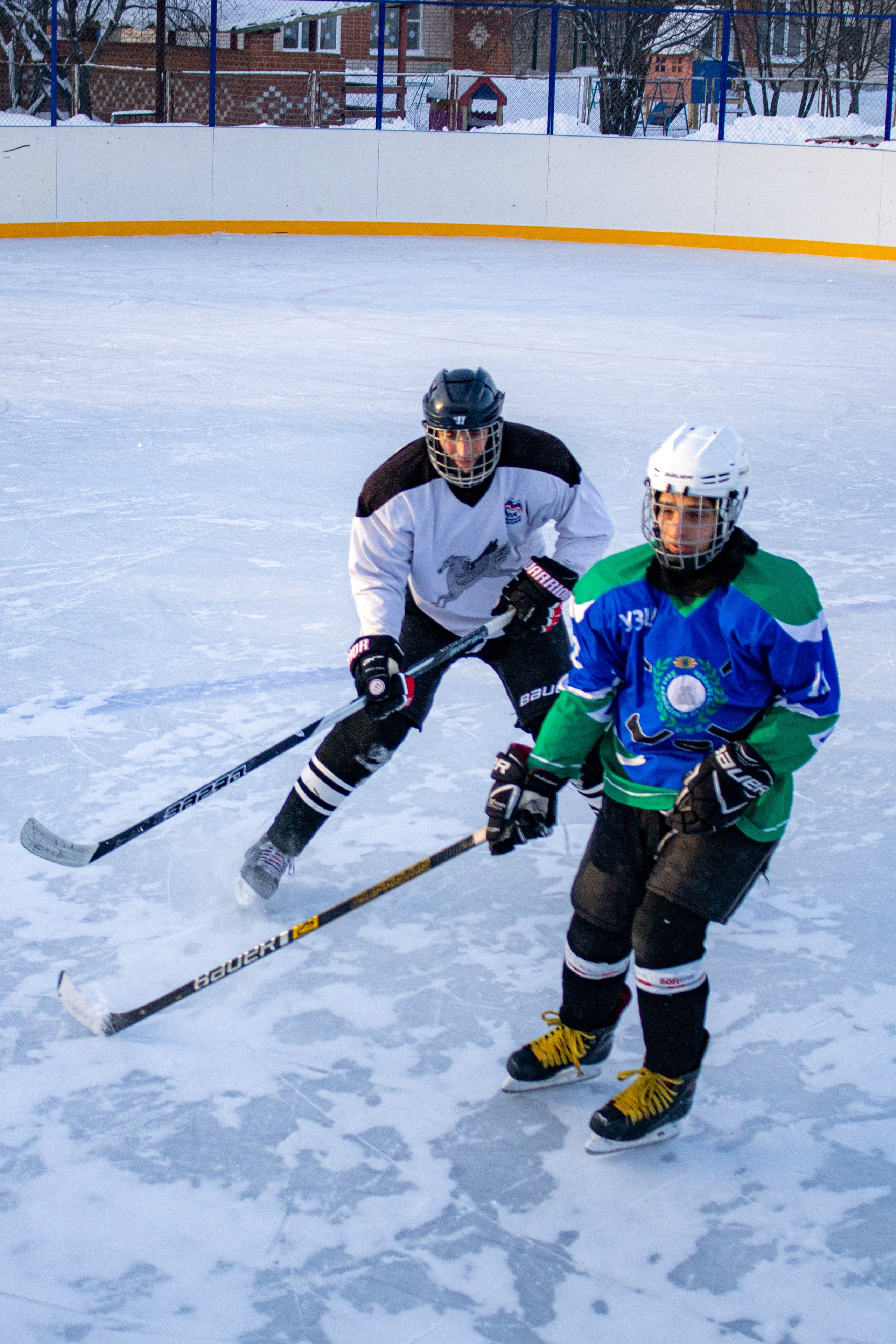 Хоккей г.п Атиг-г.п Дружинино