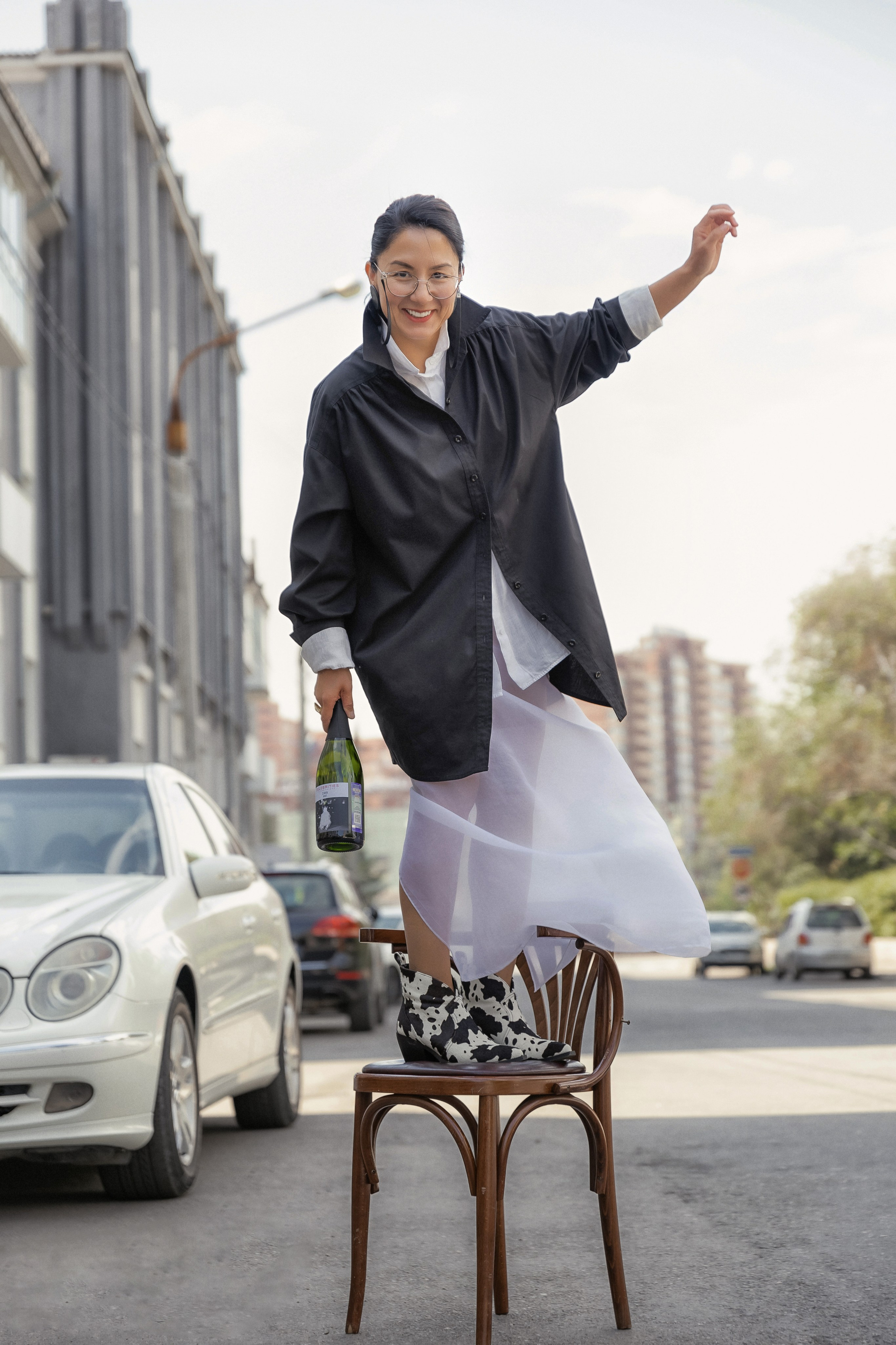 Фотопрогулка со стулом. Рыжий Фотограф Иркутск