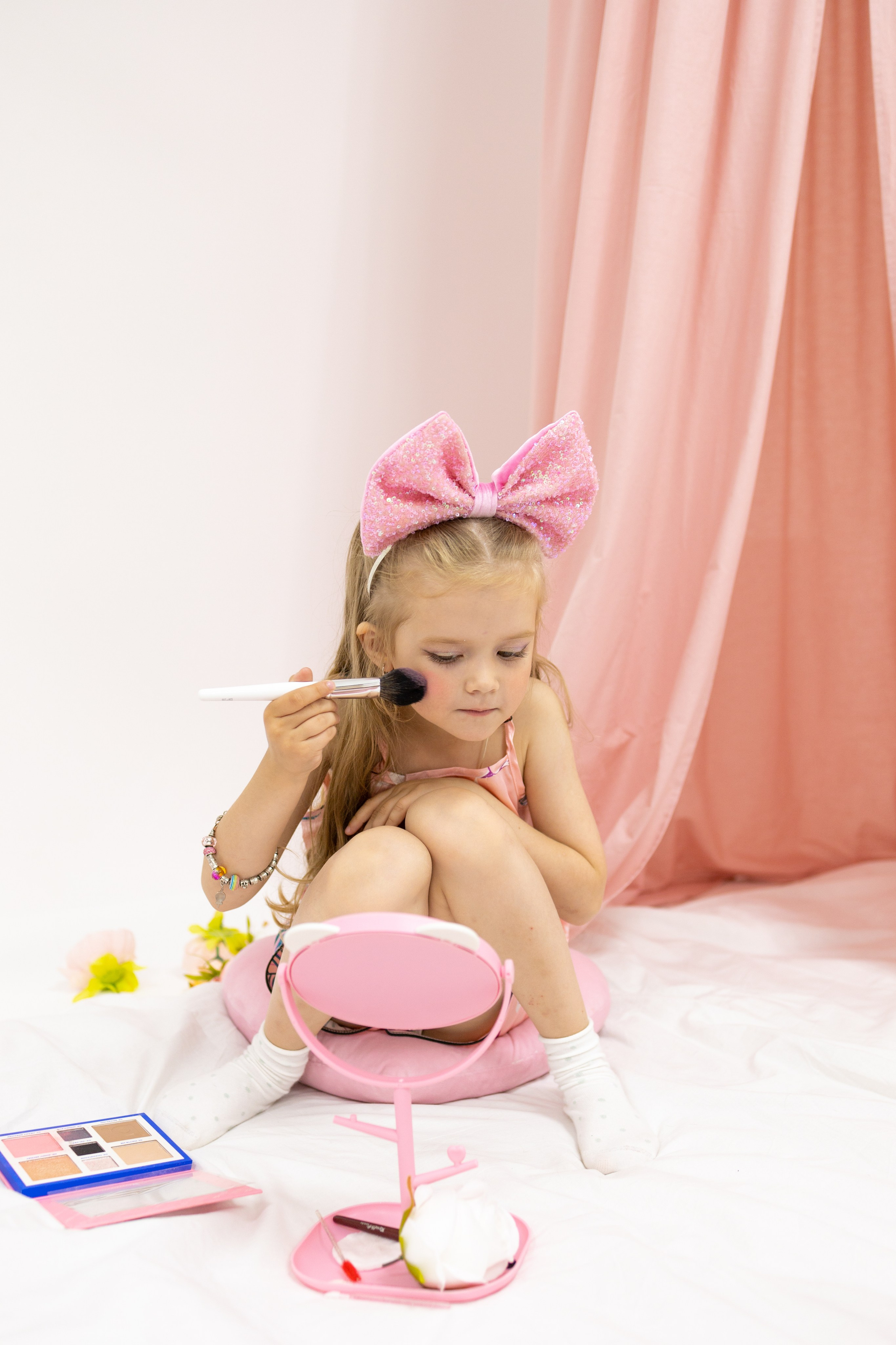 Ксюшенька, 6 лет, с визажистом. Фотограф новорожденных в Нижнем Новгороде Надежда Кадылкина