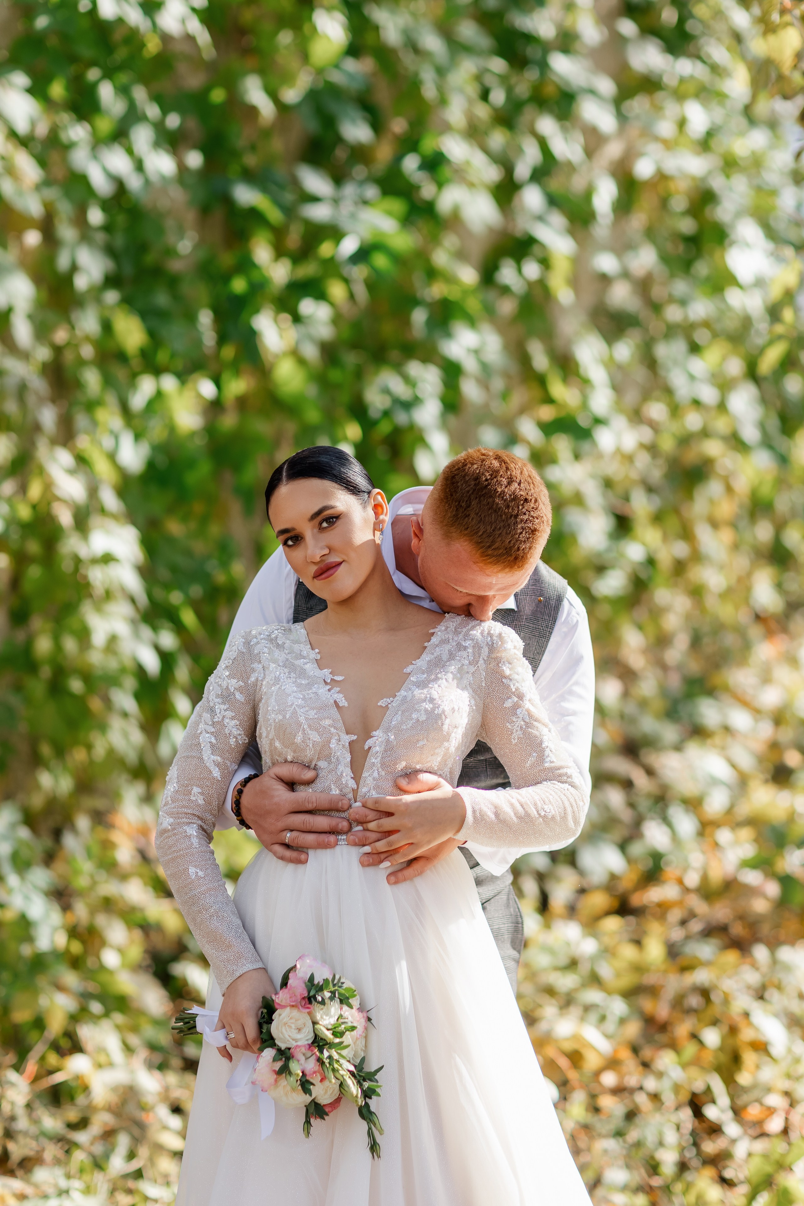 Степан и Алина. Красивая осенняя прогулка. Свадебный фотограф в Хабаровске