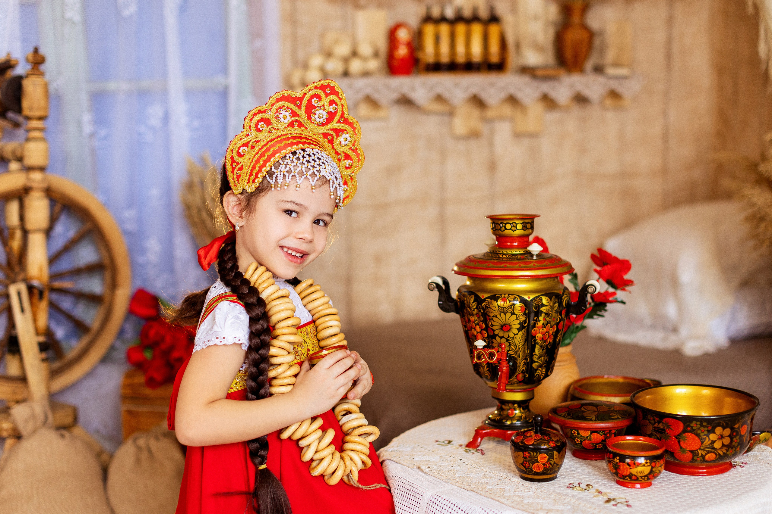 Масленица, Детская фотосессия в Краснодаре. Семейный и детский фотограф в Краснодаре Анна Трашкова