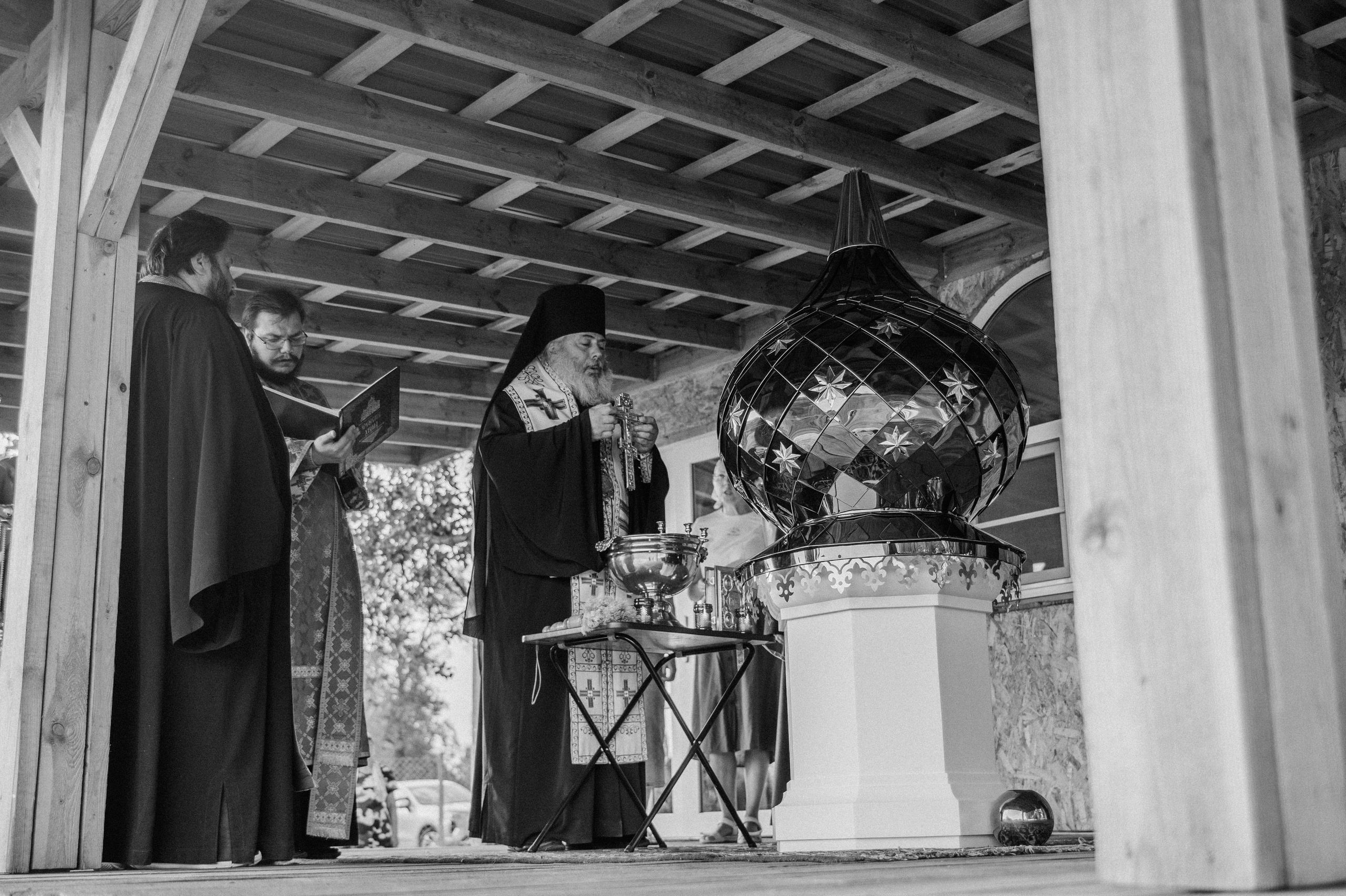 Освещение купола в храме Казанской иконы Божьей Матери х. Закутский. Церковный, семейный и репортажный фотограф Волгоград, Волжский