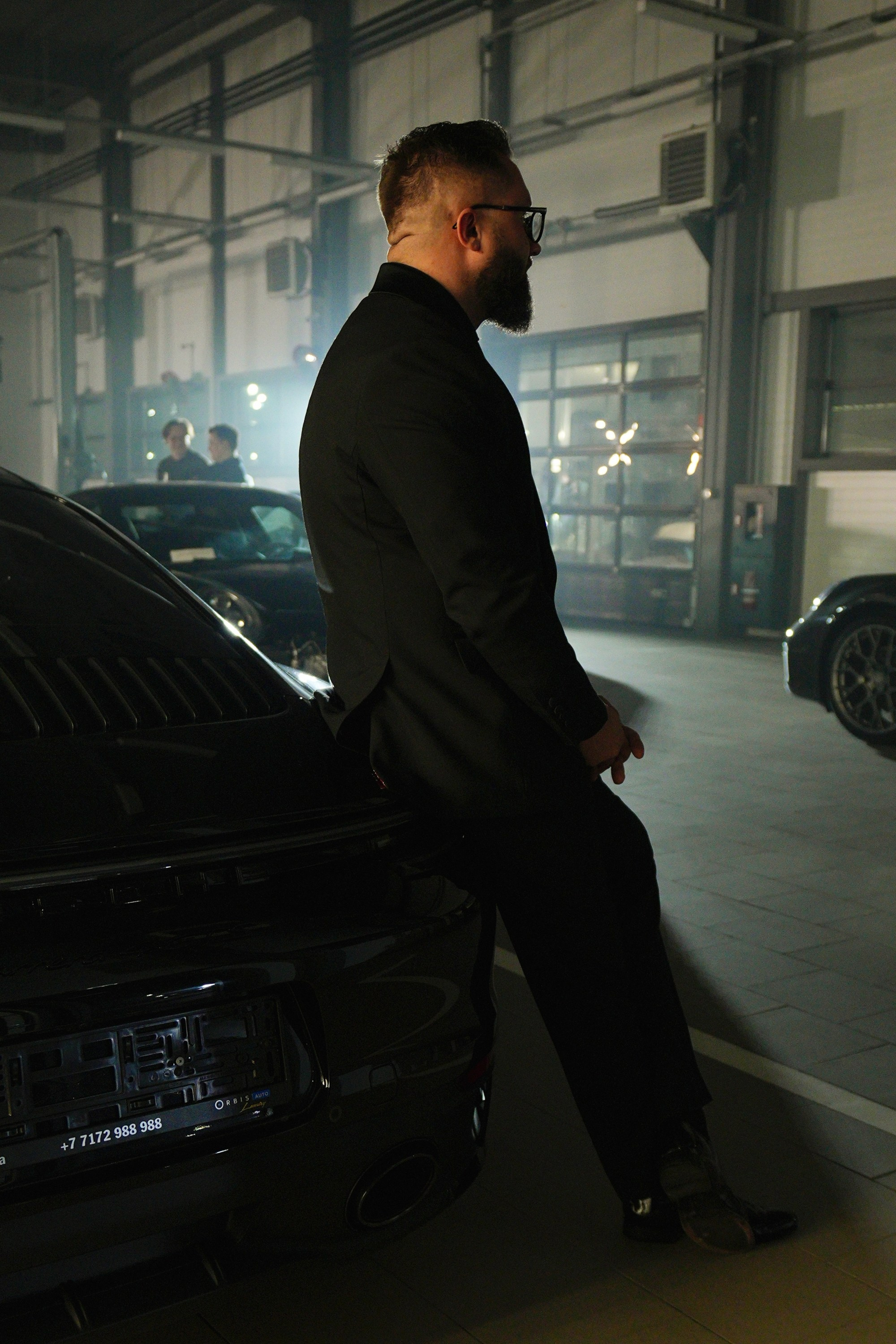 «Night in Salon» Porshe автосалон. Фотограф в Актобе Алексей Вагин