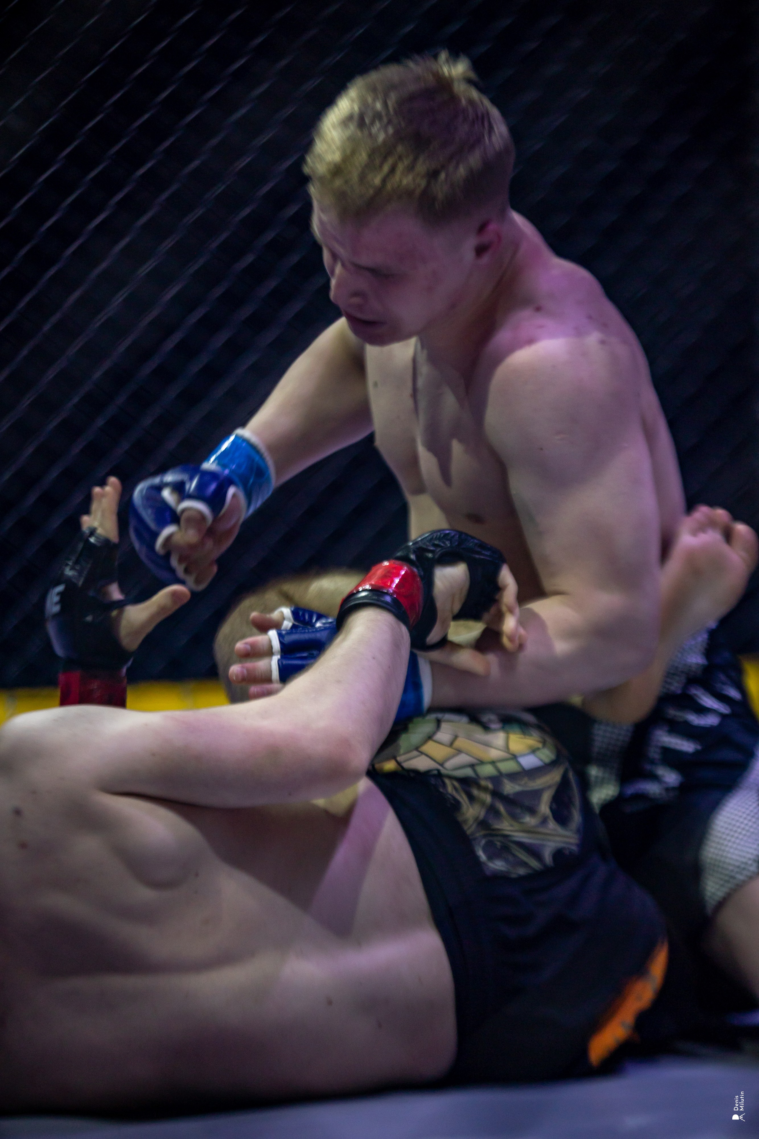Бои в клетке «Северный Воин». Портретный фотограф Денис Милютин