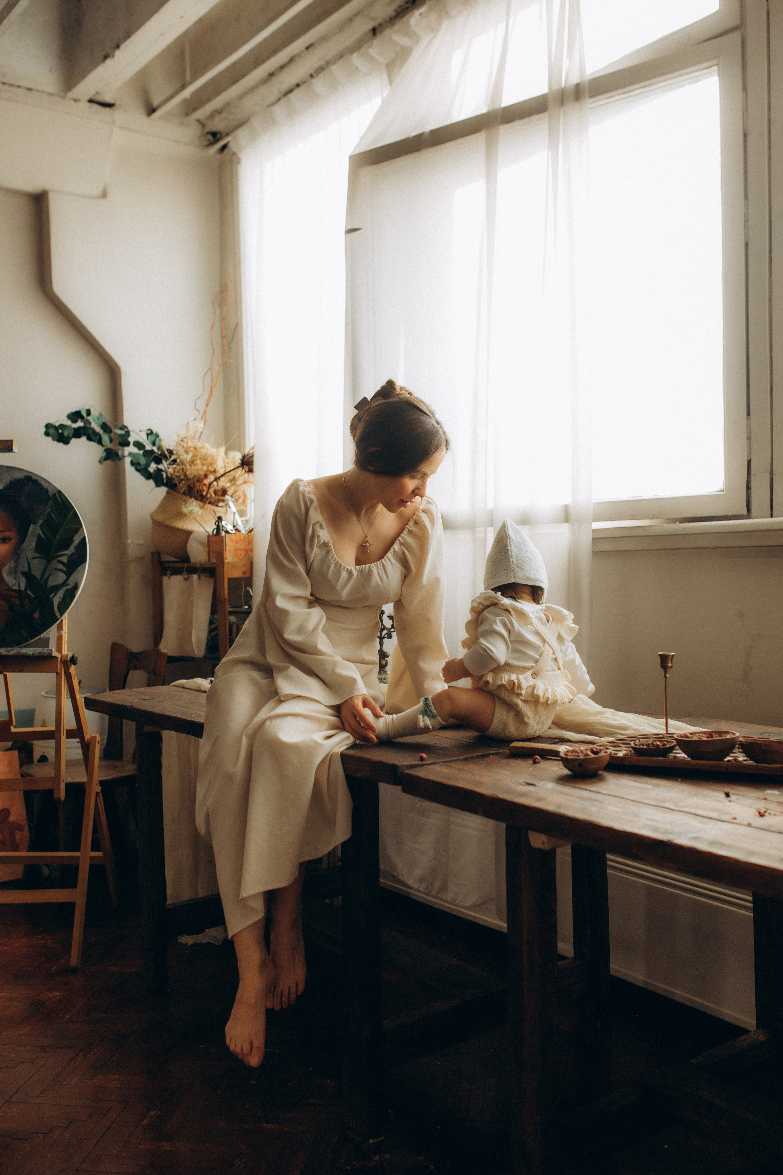 Семейная съемка в студии. Семейный и детский фотограф в Москве Антонина Смирнова