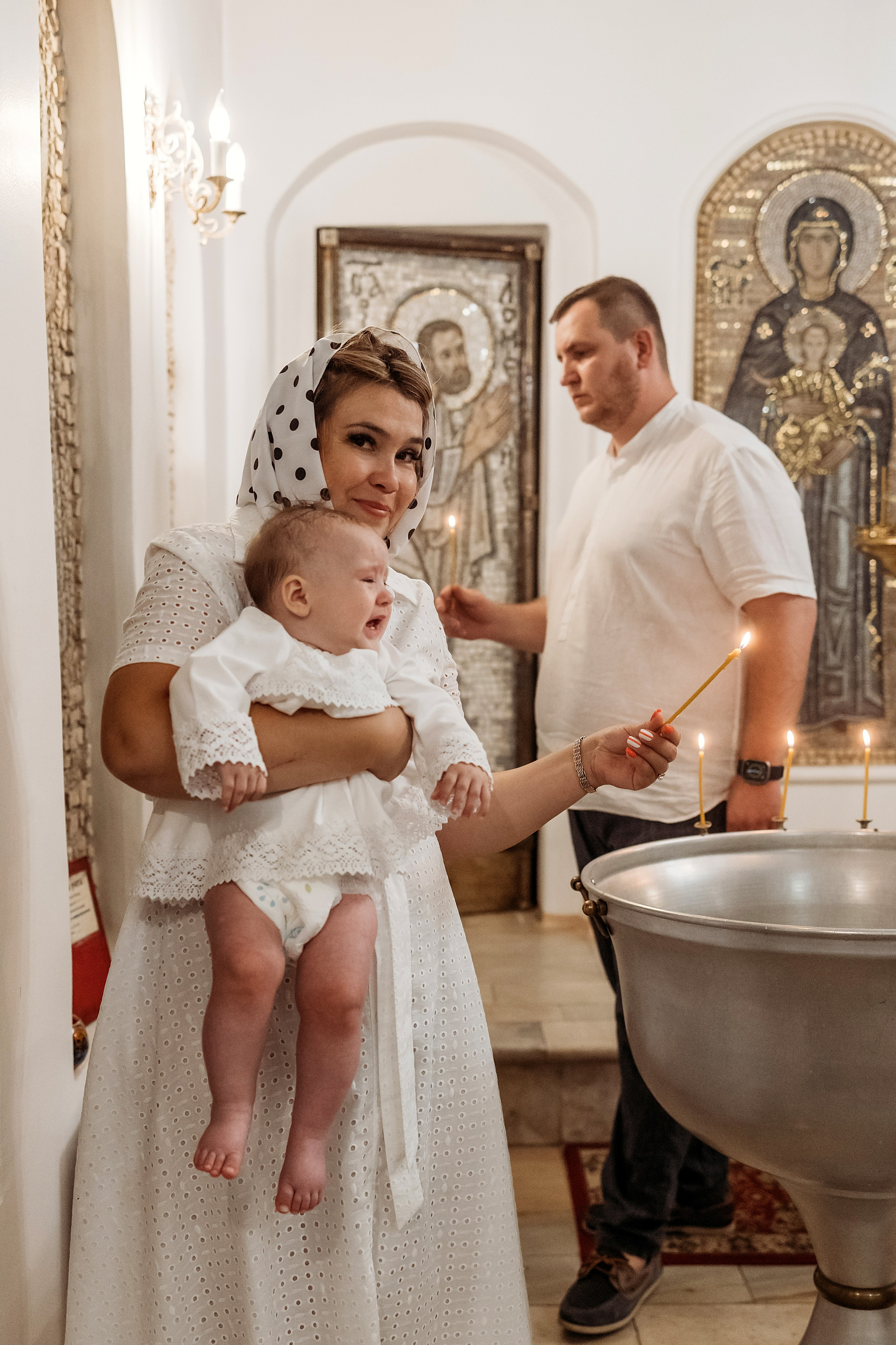 Таинство Крещения Елизаветы. Семейный фотограф и видеограф Попова Юлия
