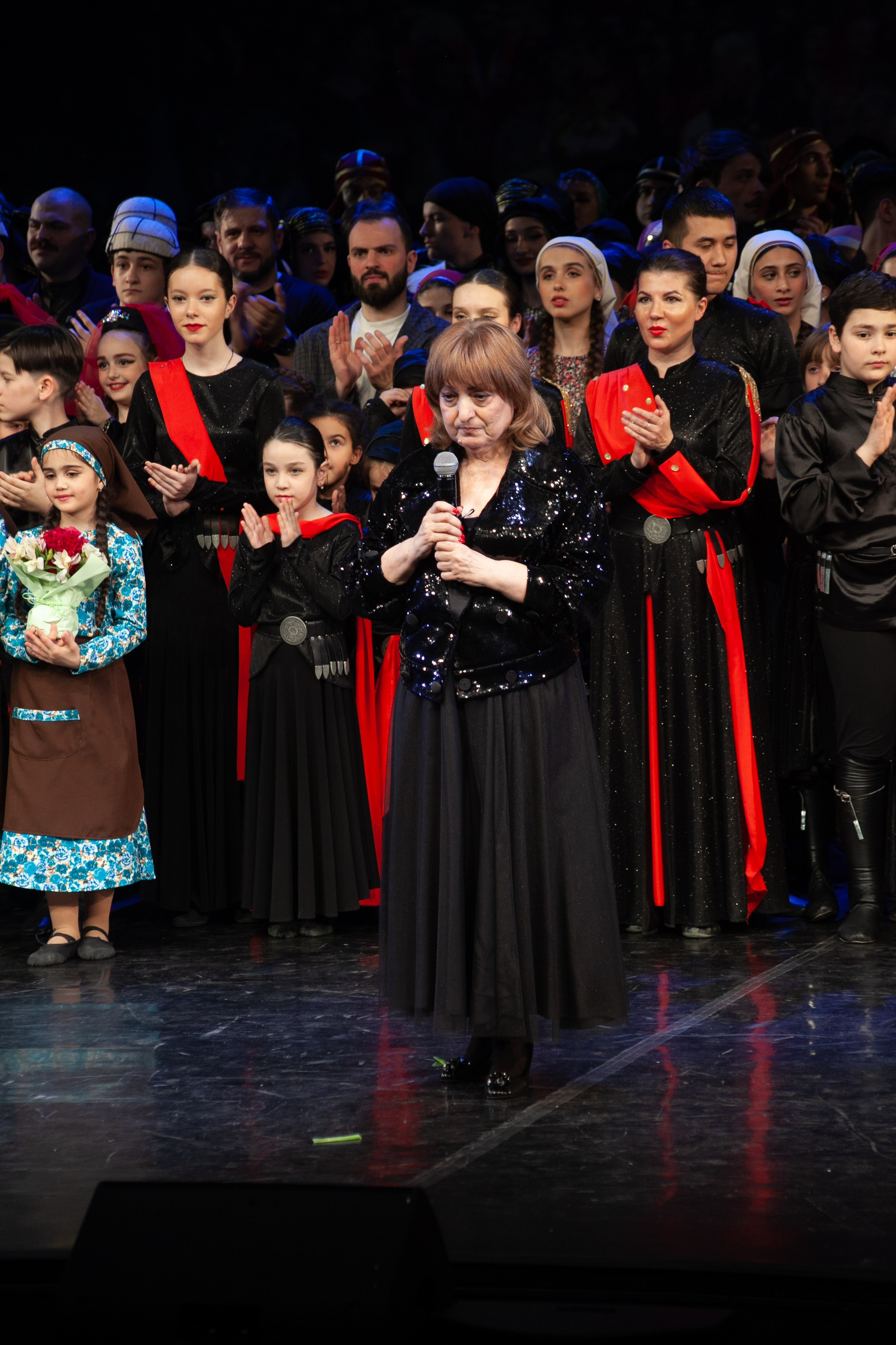 Концерт, грузинские танцы. Art photographer Nino