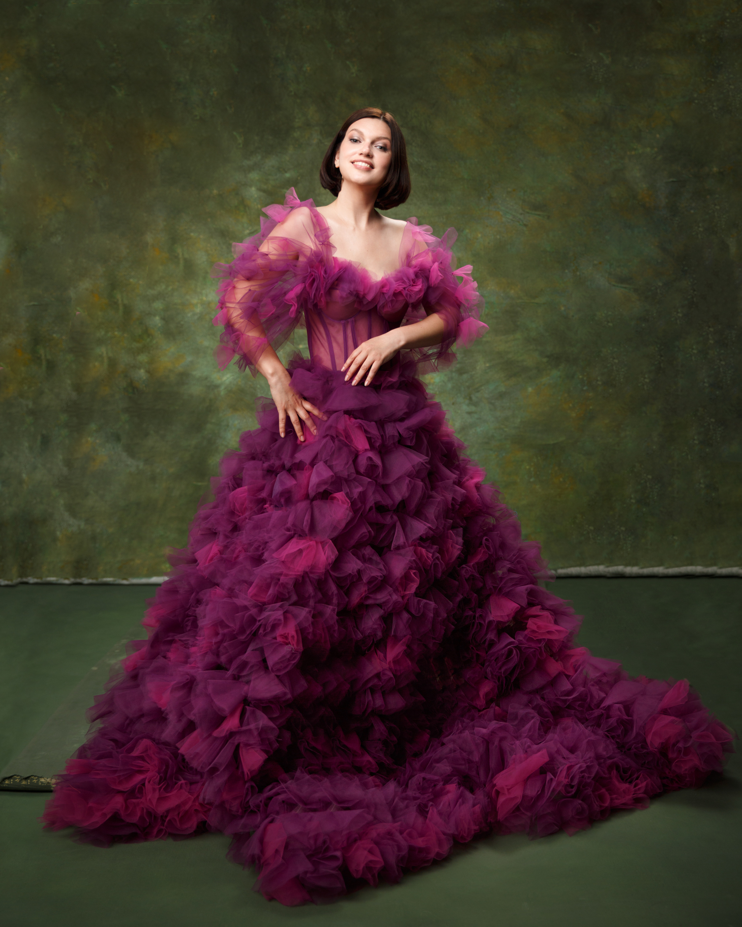 Дизайнер Тамара Трусова в своём новом творении Fairy dress. Elena Yavorskaya Photography