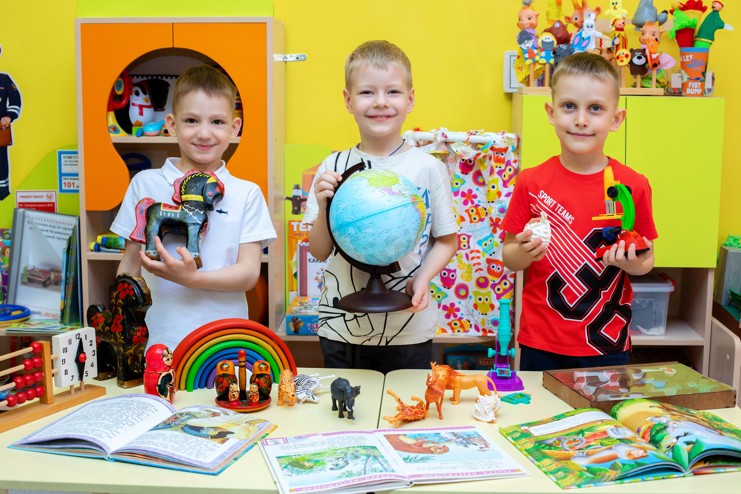 Съемка в детском саду. Выпускные фотокниги