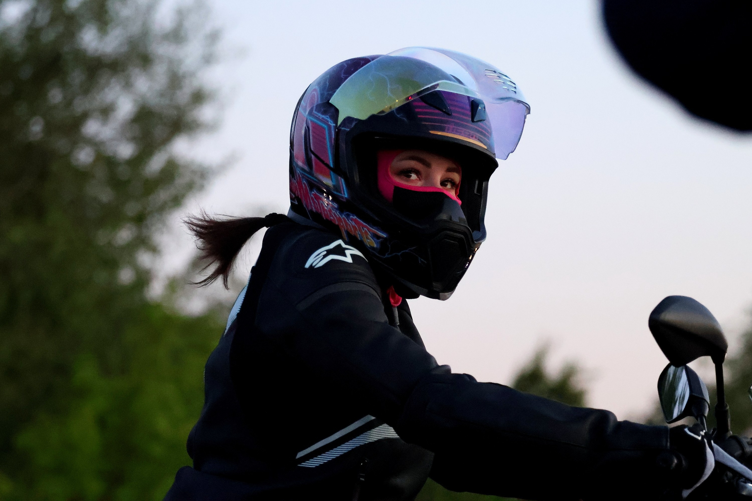 Мотоучебка. Занятия на площадке. Спортивный и репортажный фотограф Ермакова Светлана