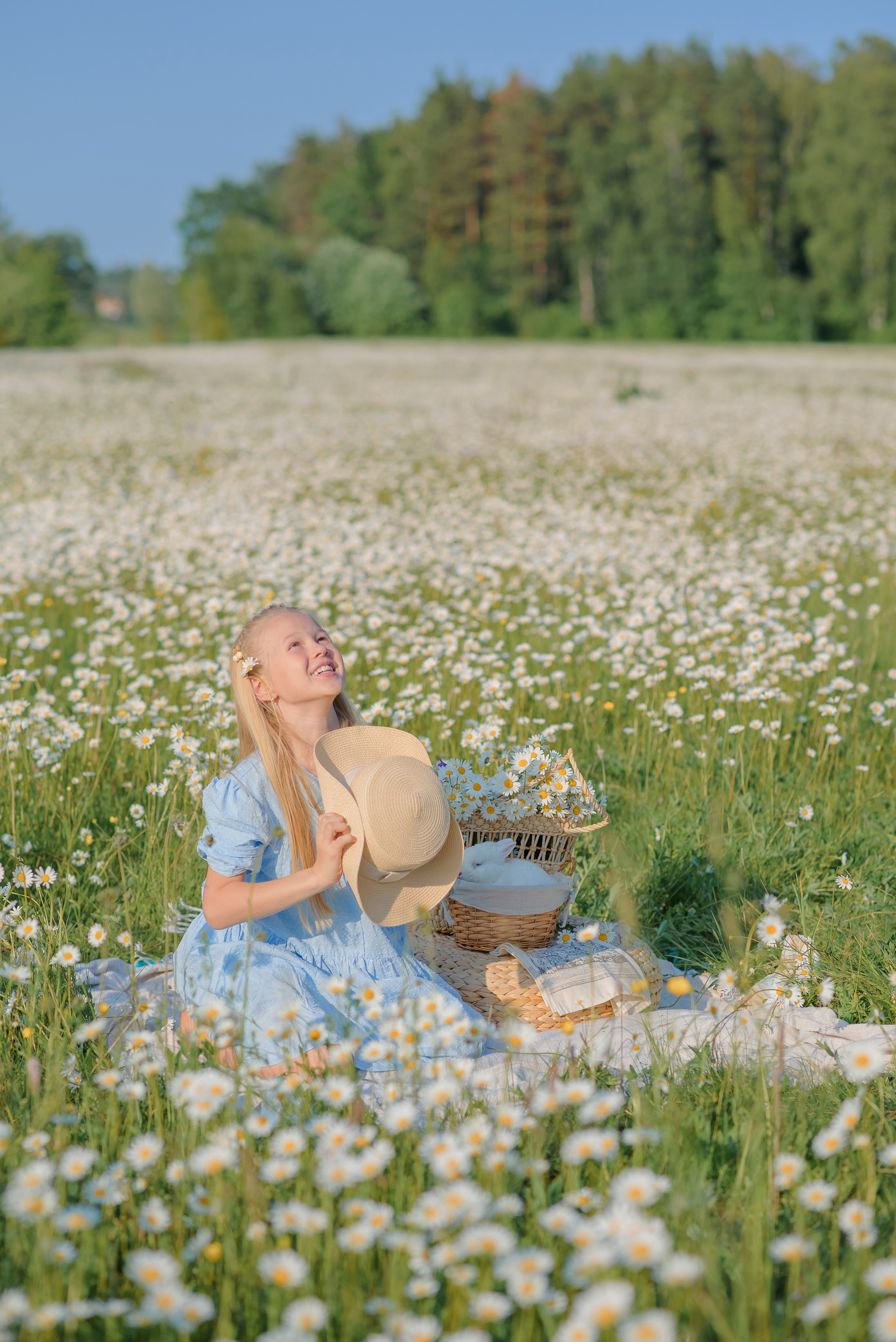 Ромашковое поле. Семейный фотограф в Рязани Мария Ермакова
