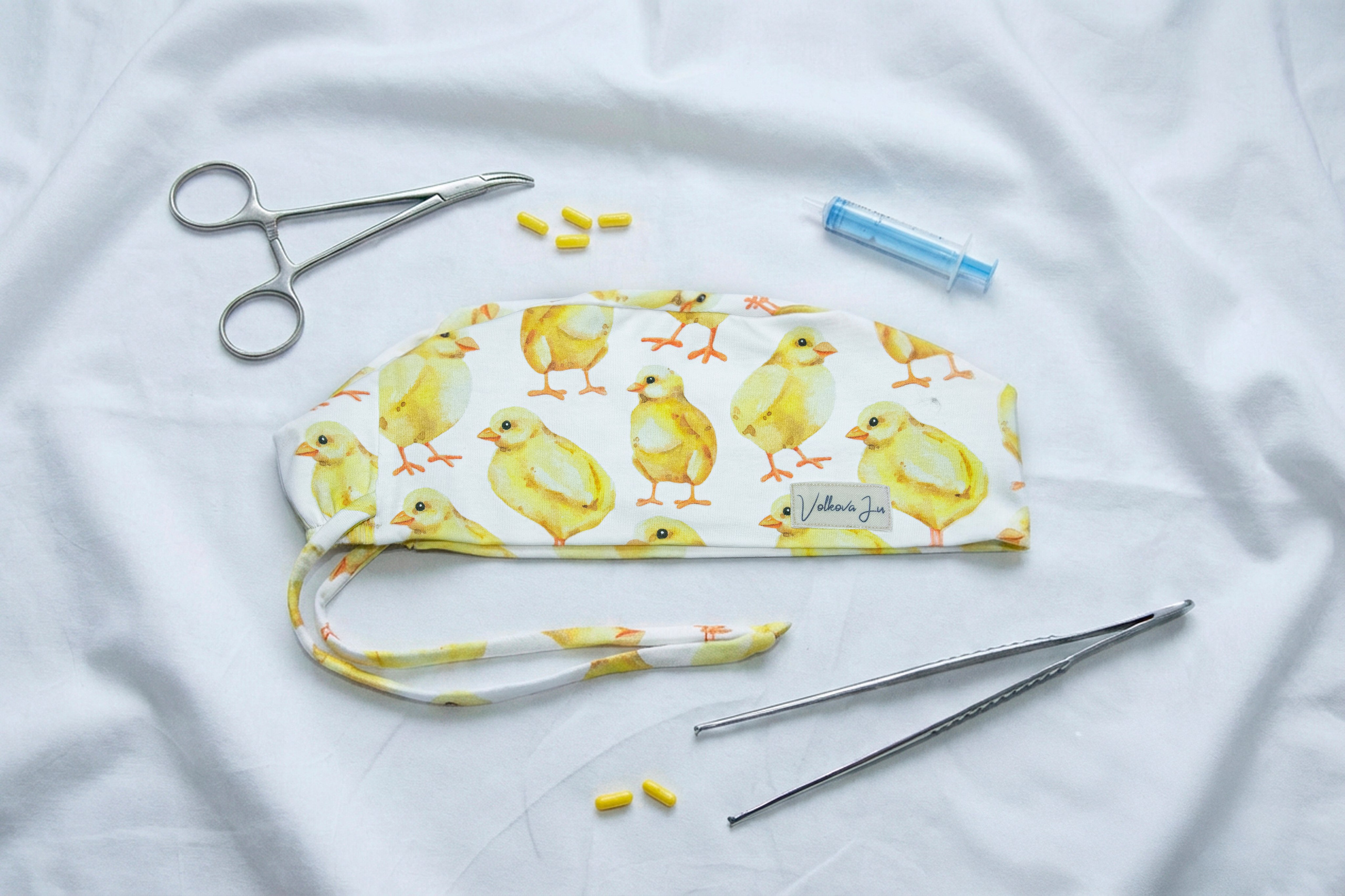 Авторские медицинские шапочки. Фотографы в Тюмени Андрей и Лидия Войвод