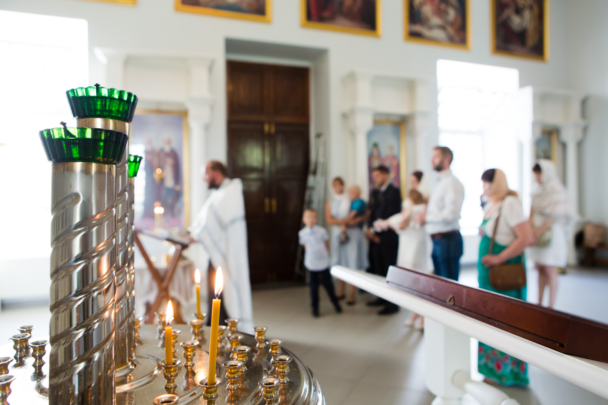 Съёмка крещения. Главная