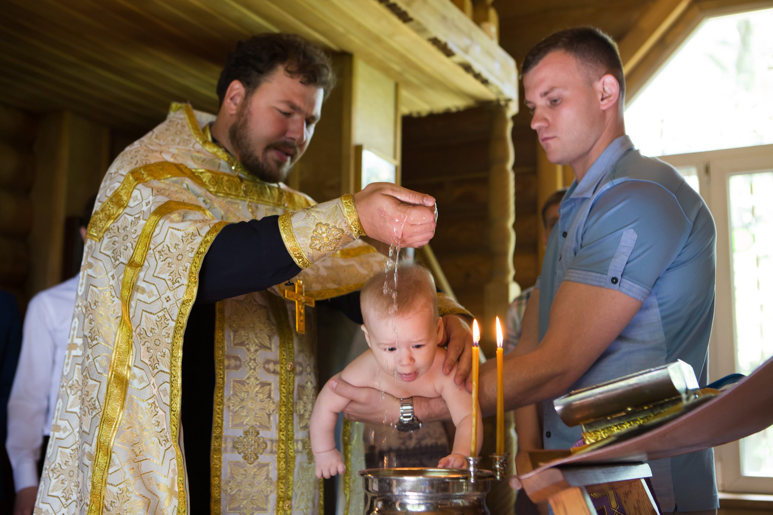 Съёмка крещения. Главная