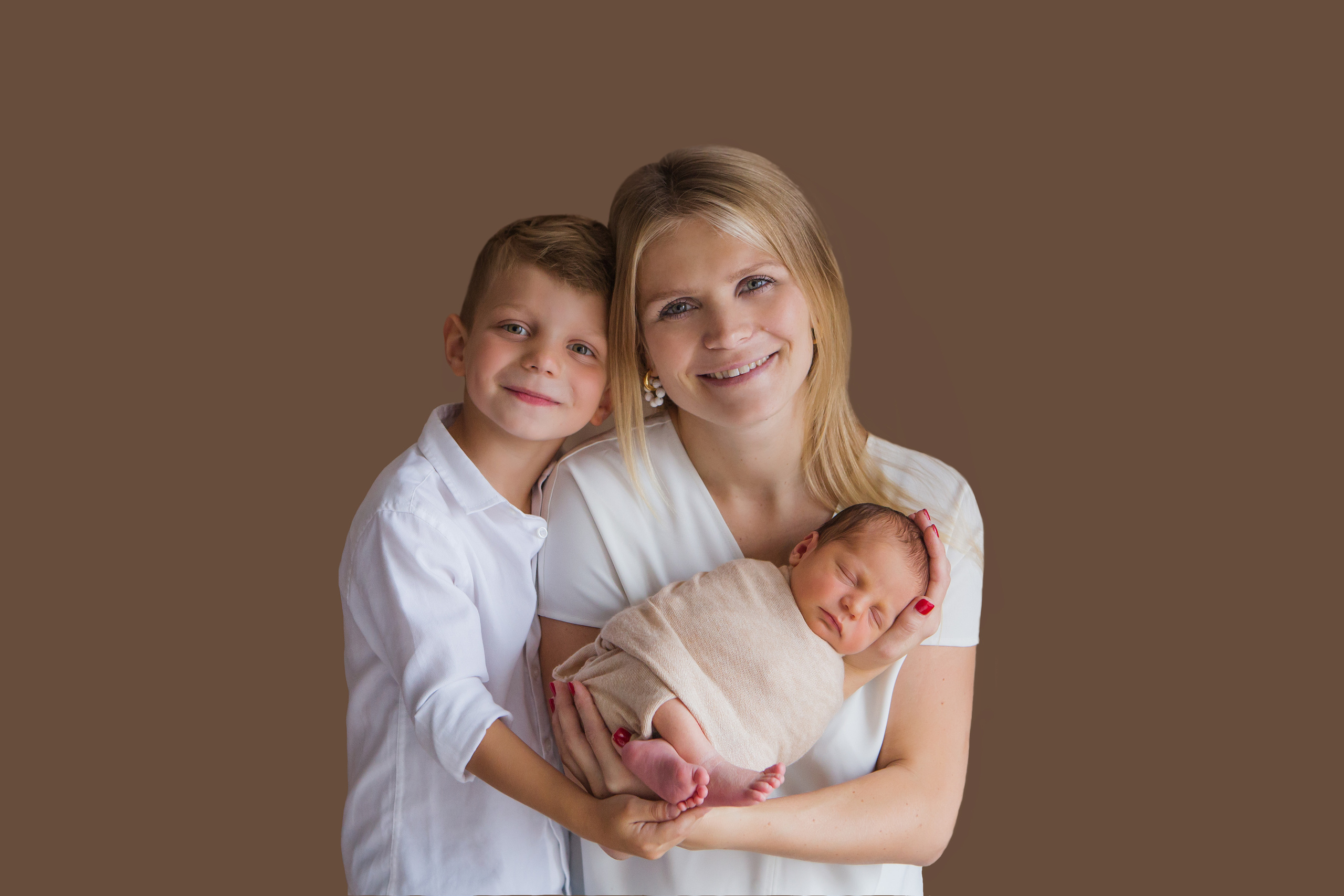 Съёмка новорождённых малышей на дому. Главная