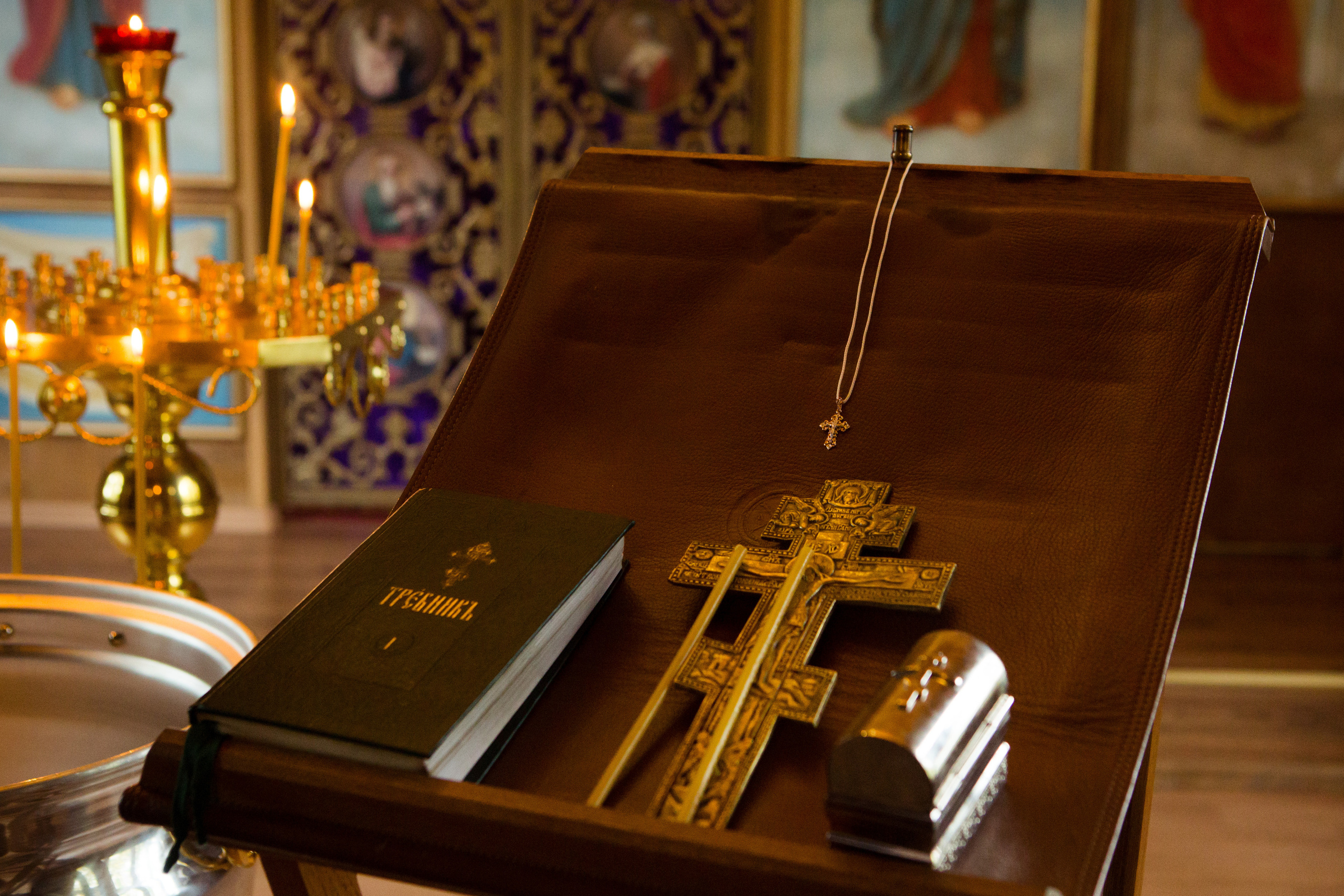 Съёмка крещения. Главная