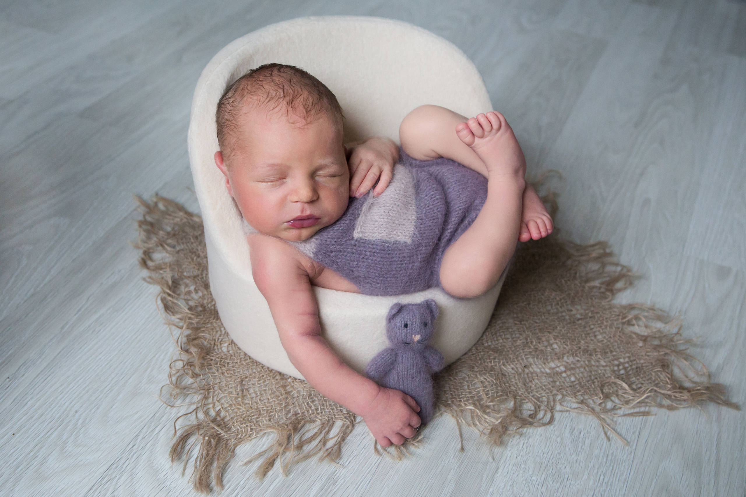 Съёмка новорождённых малышей на дому. Главная