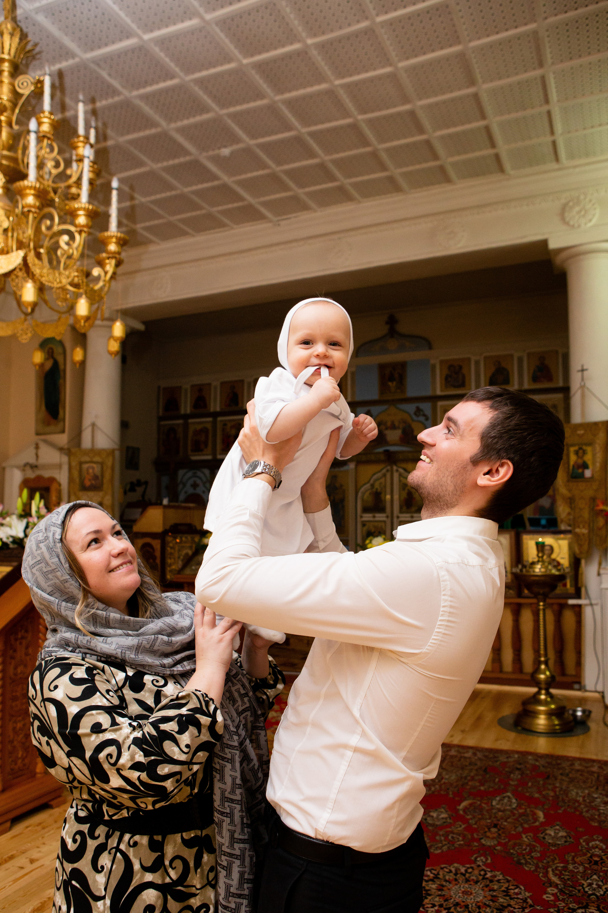 Съёмка крещения. Главная