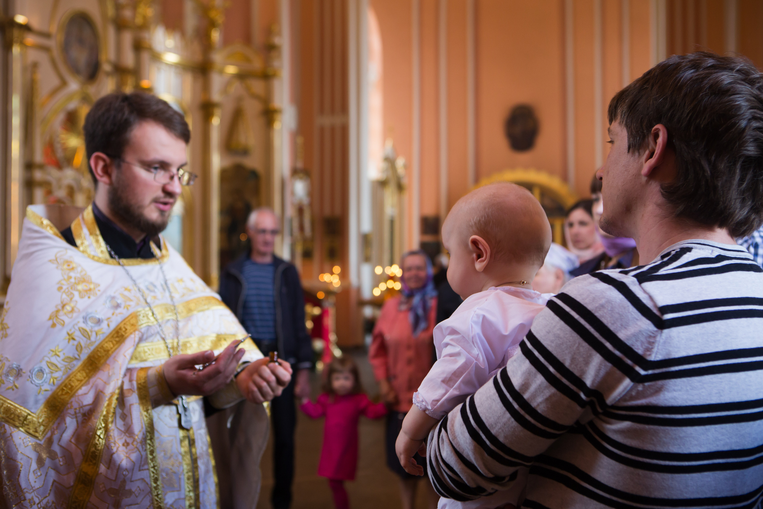 Съёмка крещения. Главная