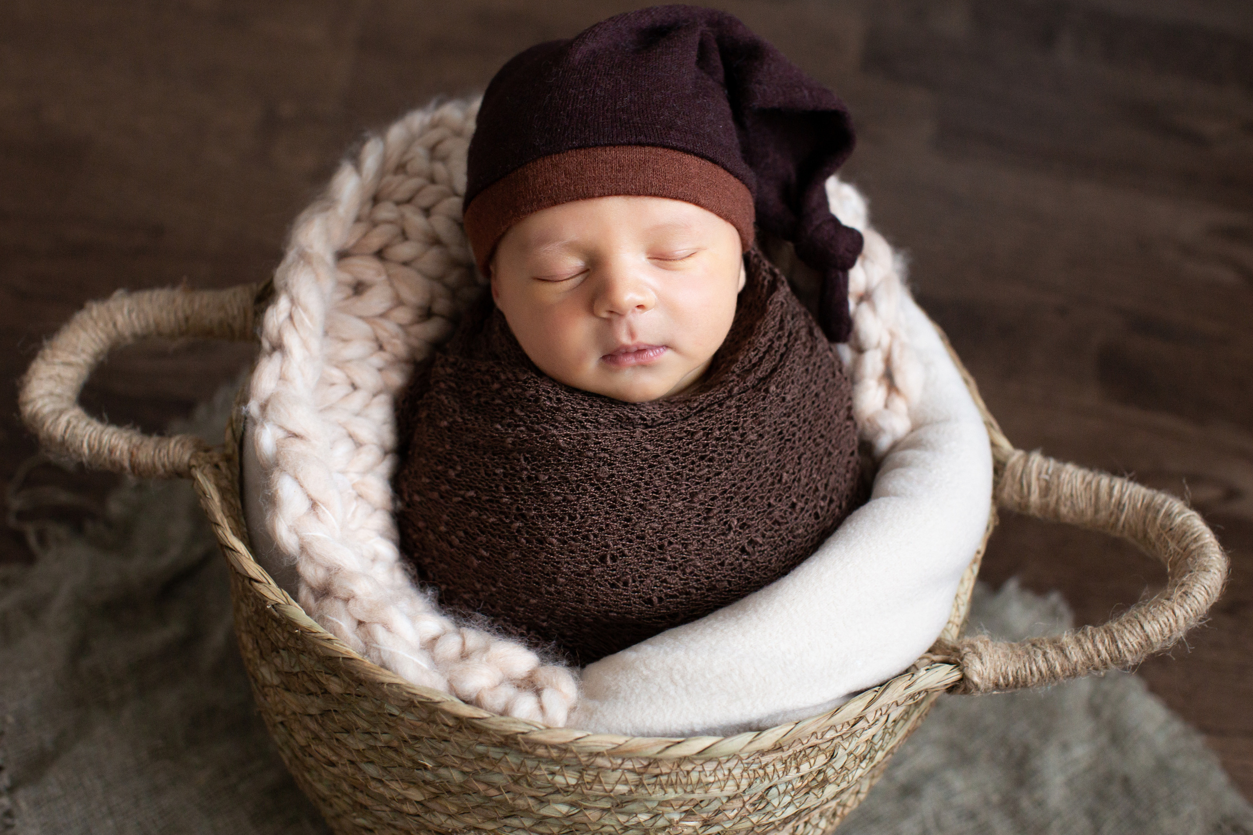 Съёмка новорождённых малышей на дому. Главная