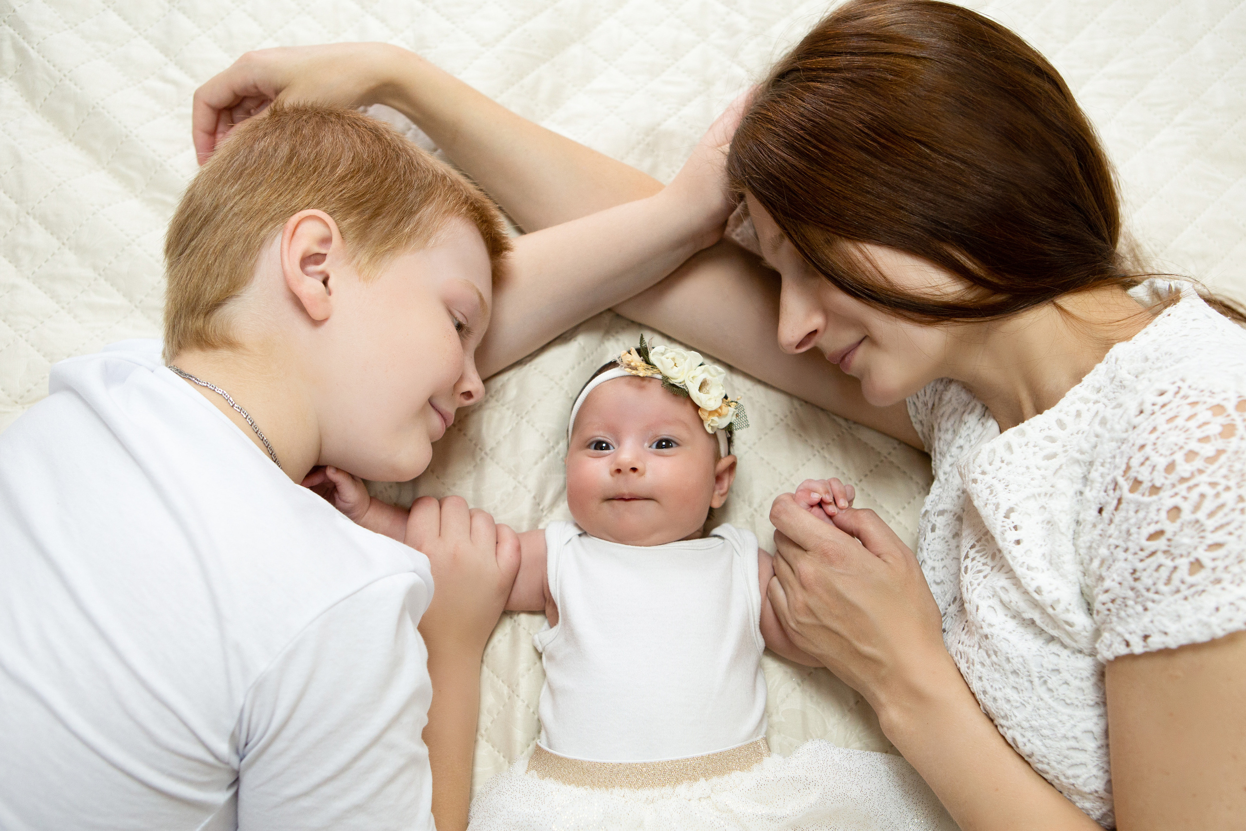 Съёмка новорождённых малышей на дому. Главная