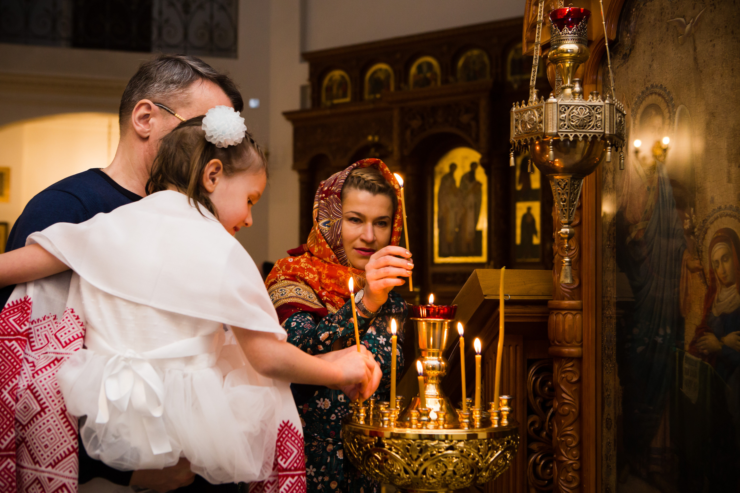 Съёмка крещения. Главная