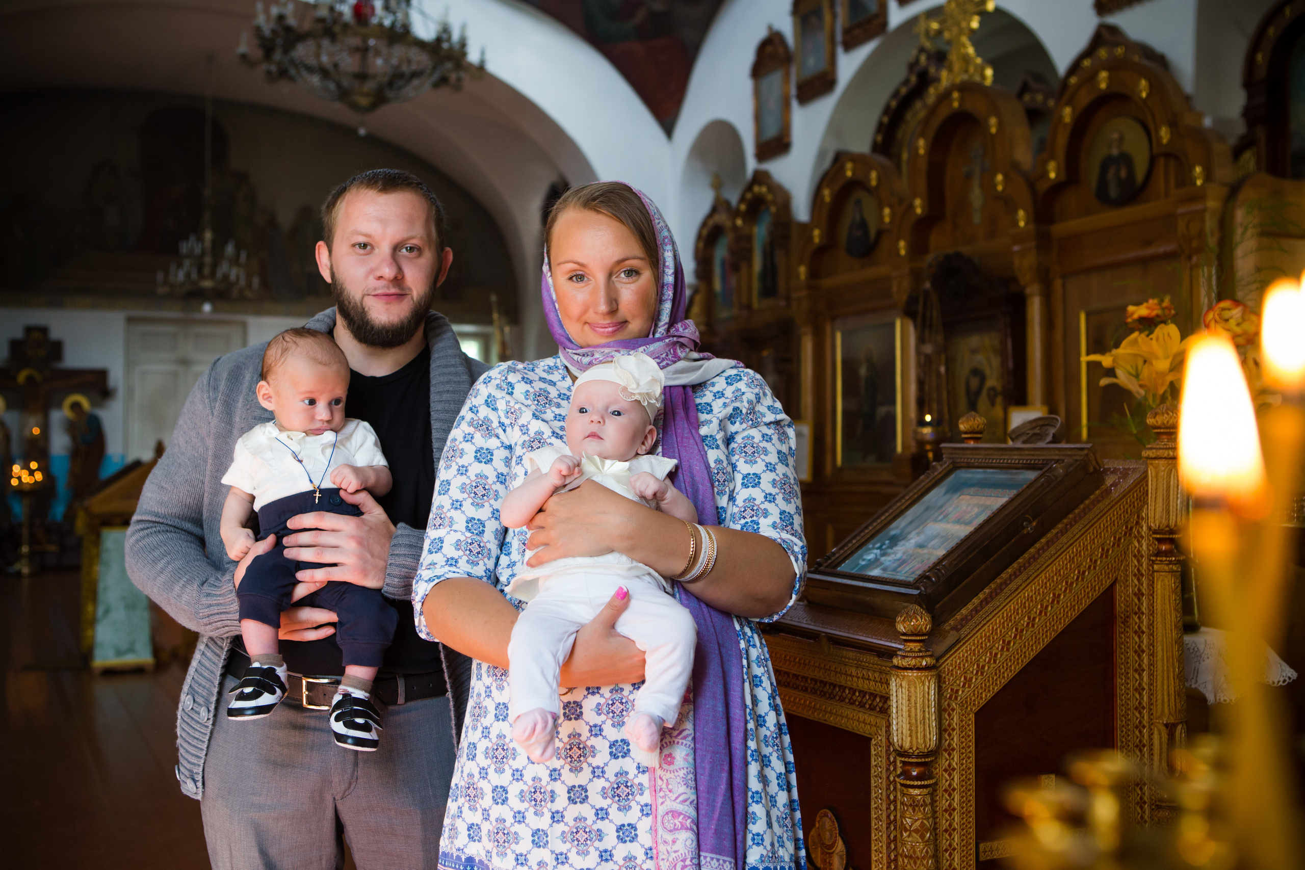 Съёмка крещения. Главная