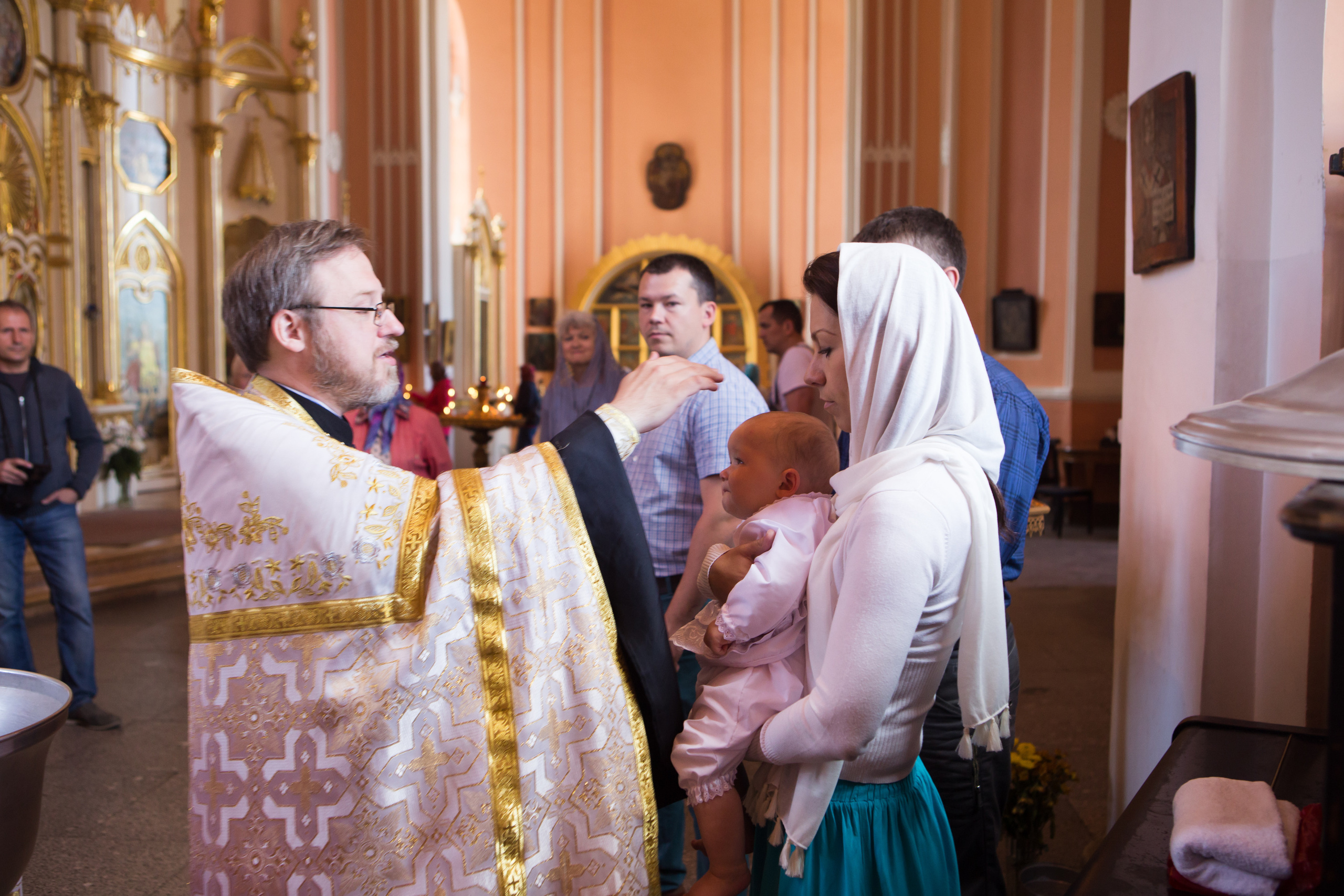 Съёмка крещения. Главная