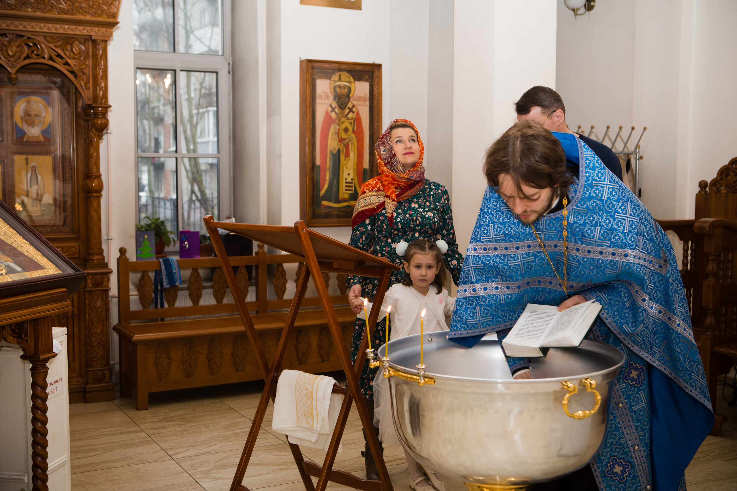 Съёмка крещения. Главная