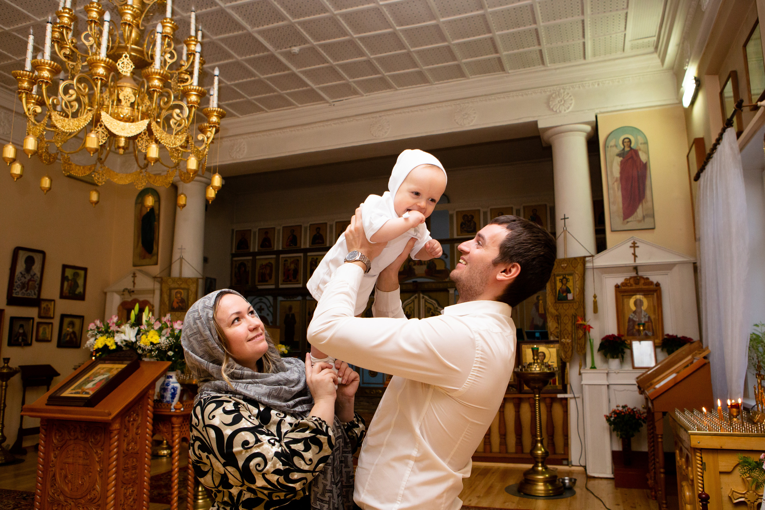 Съёмка крещения. Главная