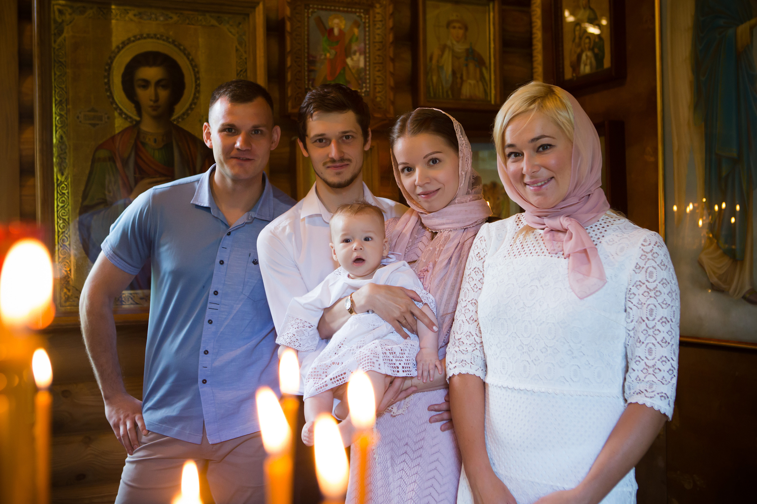 Съёмка крещения. Главная